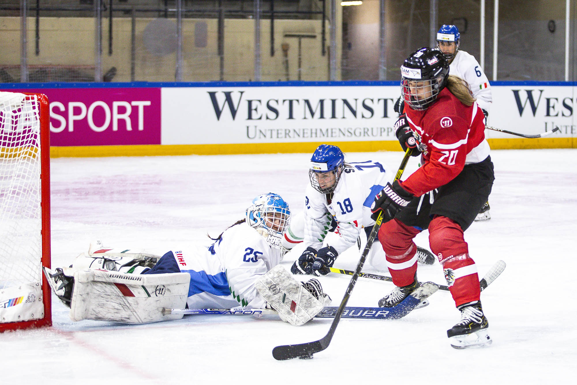 Iihf Gallery Austria Vs Italy Women S Final Olympic