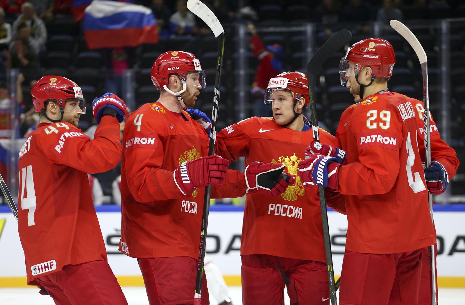 IIHF - Gallery: Belarus vs. Russia