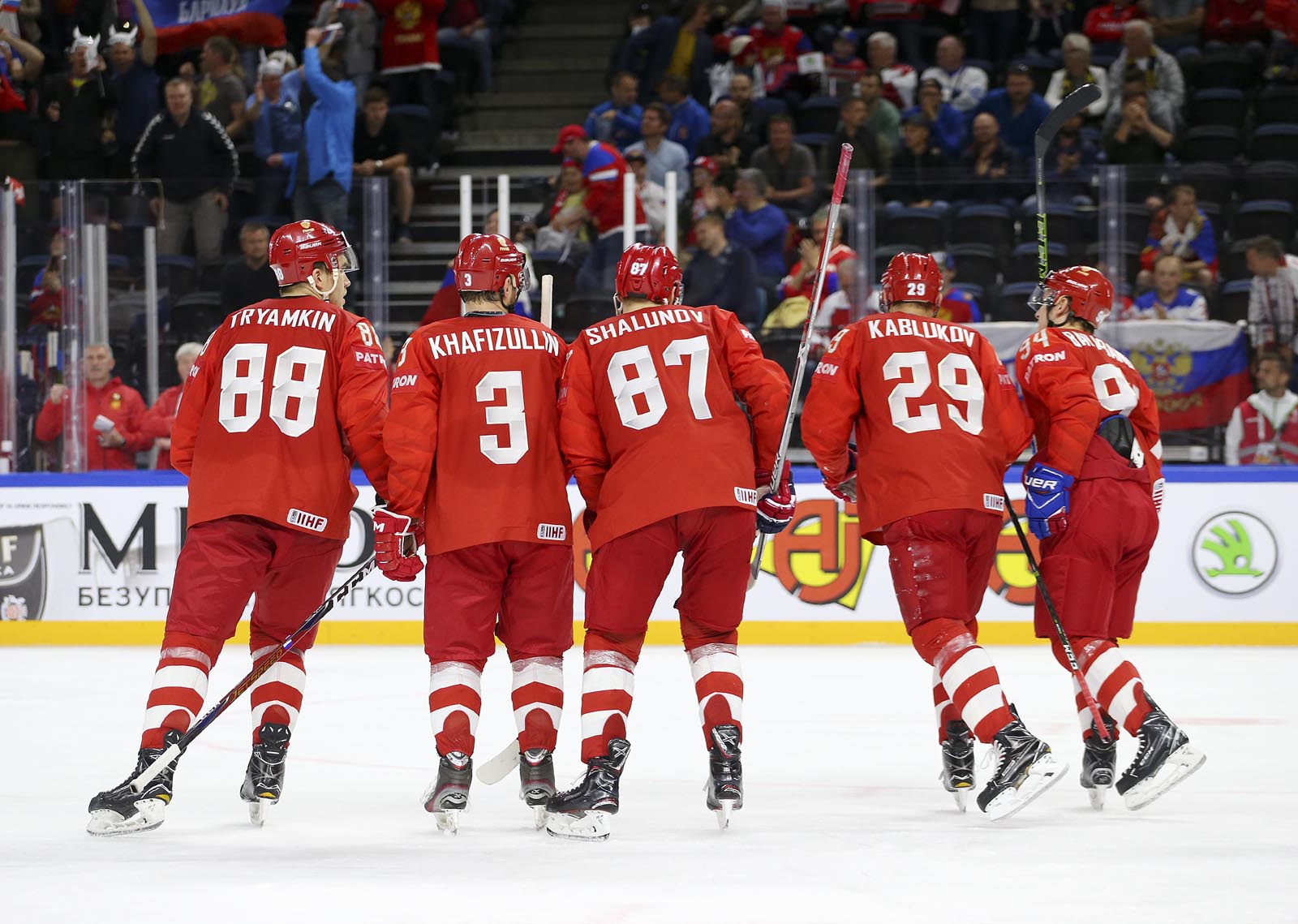 IIHF - Gallery: Belarus Vs. Russia