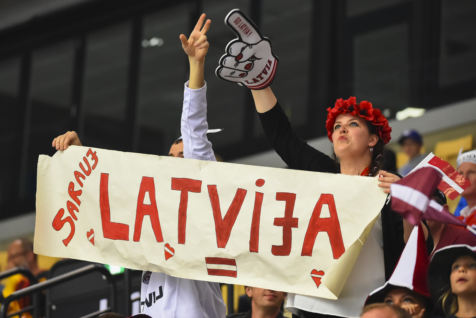 IIHF Gallery USA vs. Latvia