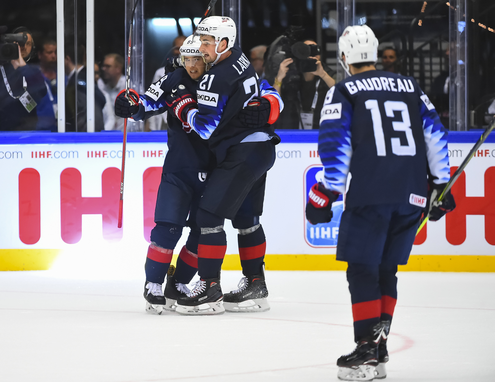 IIHF Gallery USA vs. Latvia