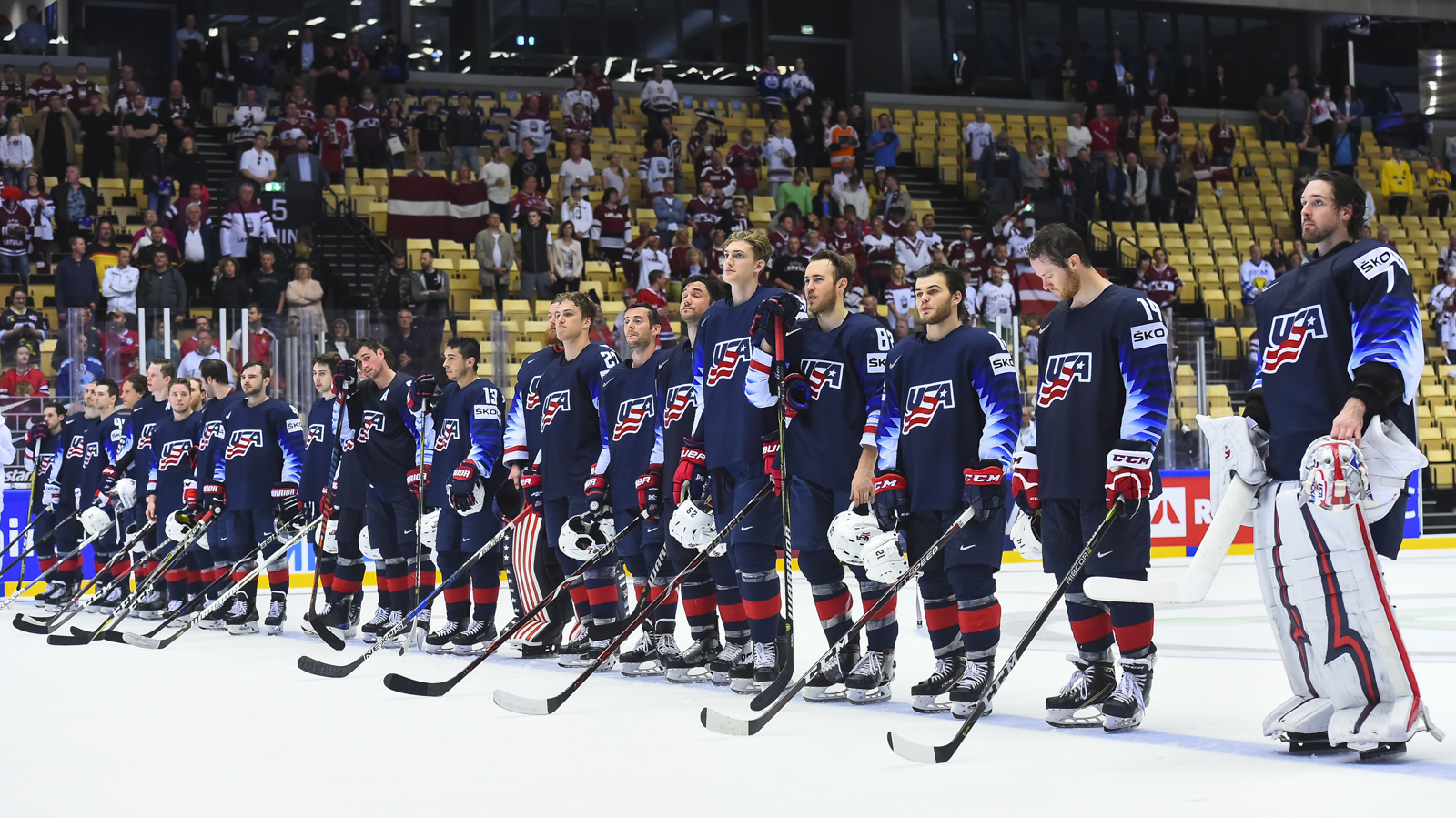 IIHF Gallery USA vs. Latvia