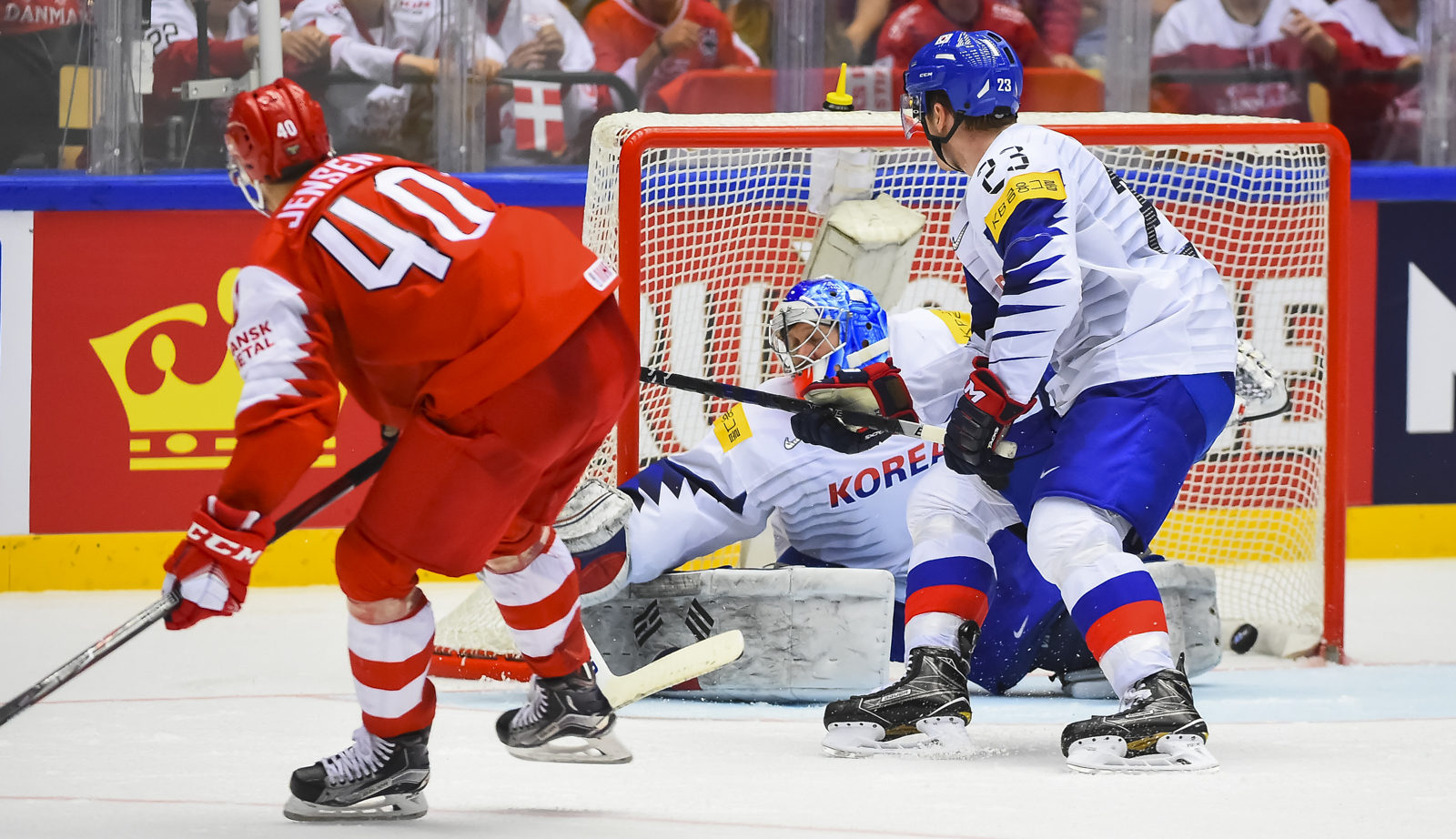 IIHF - Gallery: Denmark vs. Korea