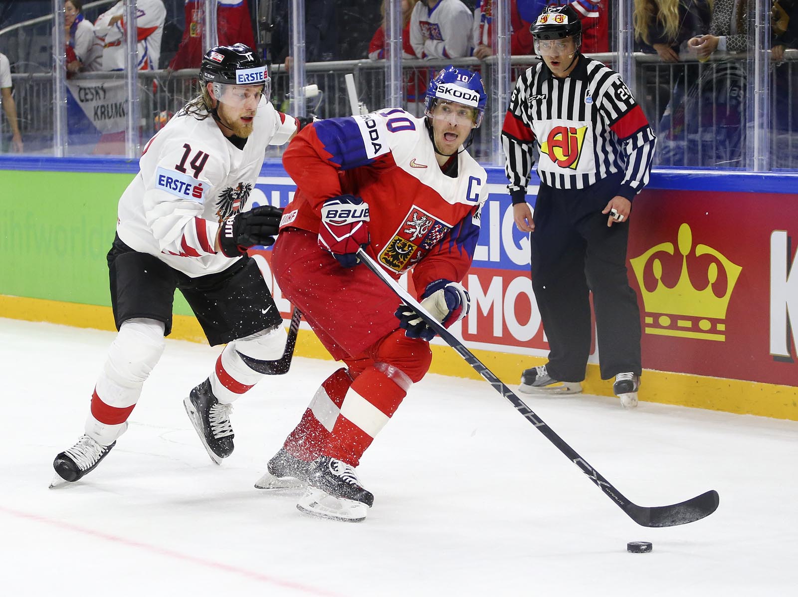 IIHF - Gallery: Czech Republic vs. Austria