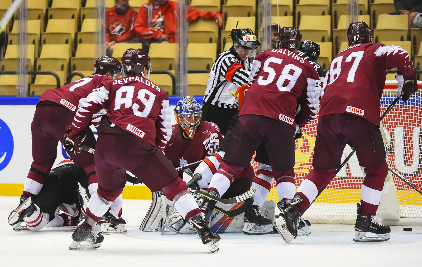 IIHF Gallery Canada vs. Latvia