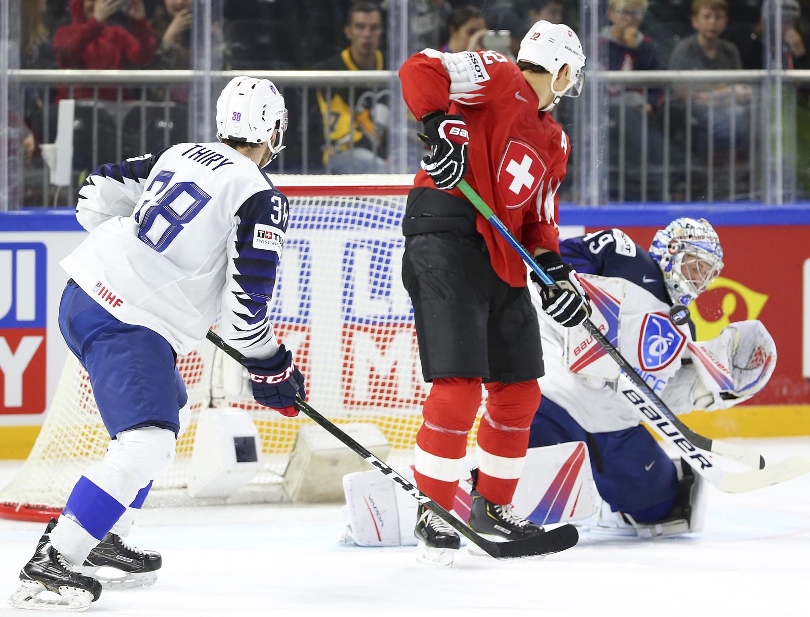 IIHF - Gallery: Switzerland vs. France