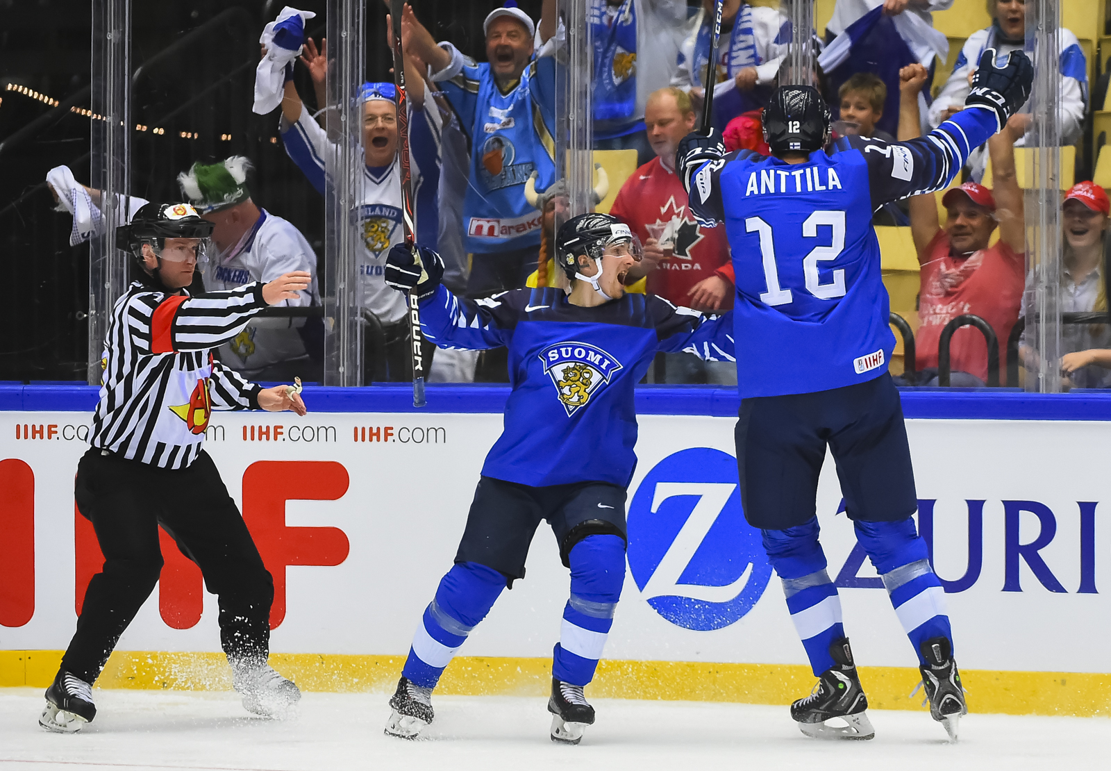 IIHF Gallery Finland vs. USA