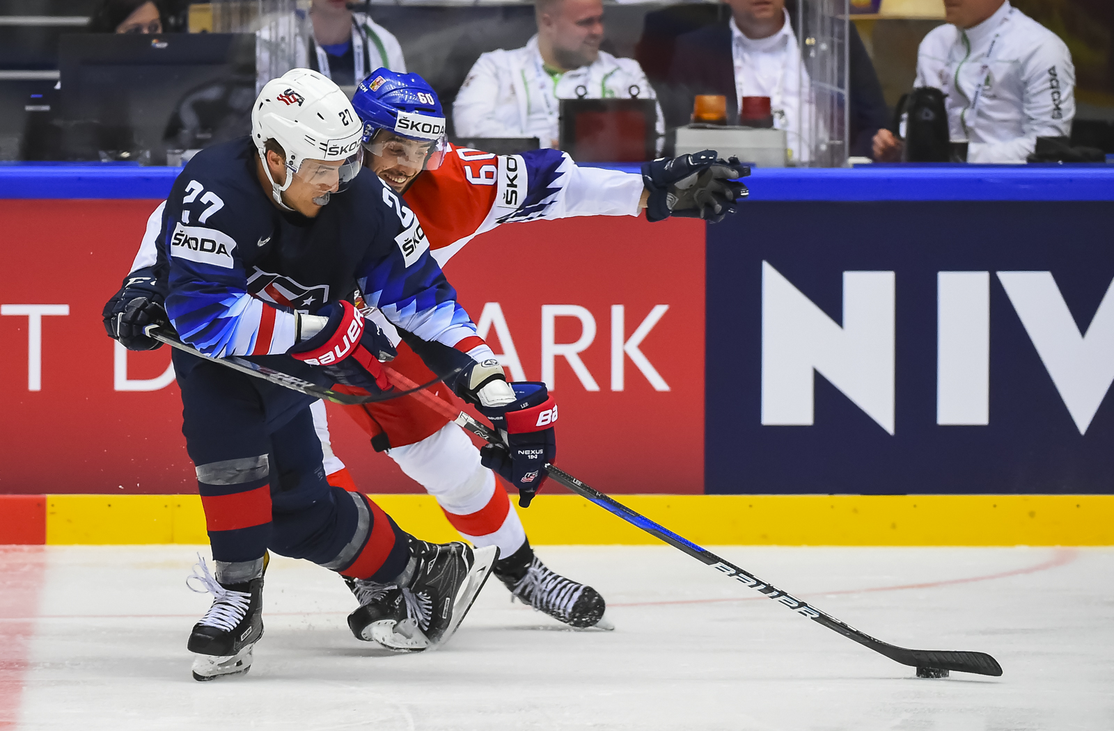 IIHF - Gallery: USA vs. Czech Republic (QF)
