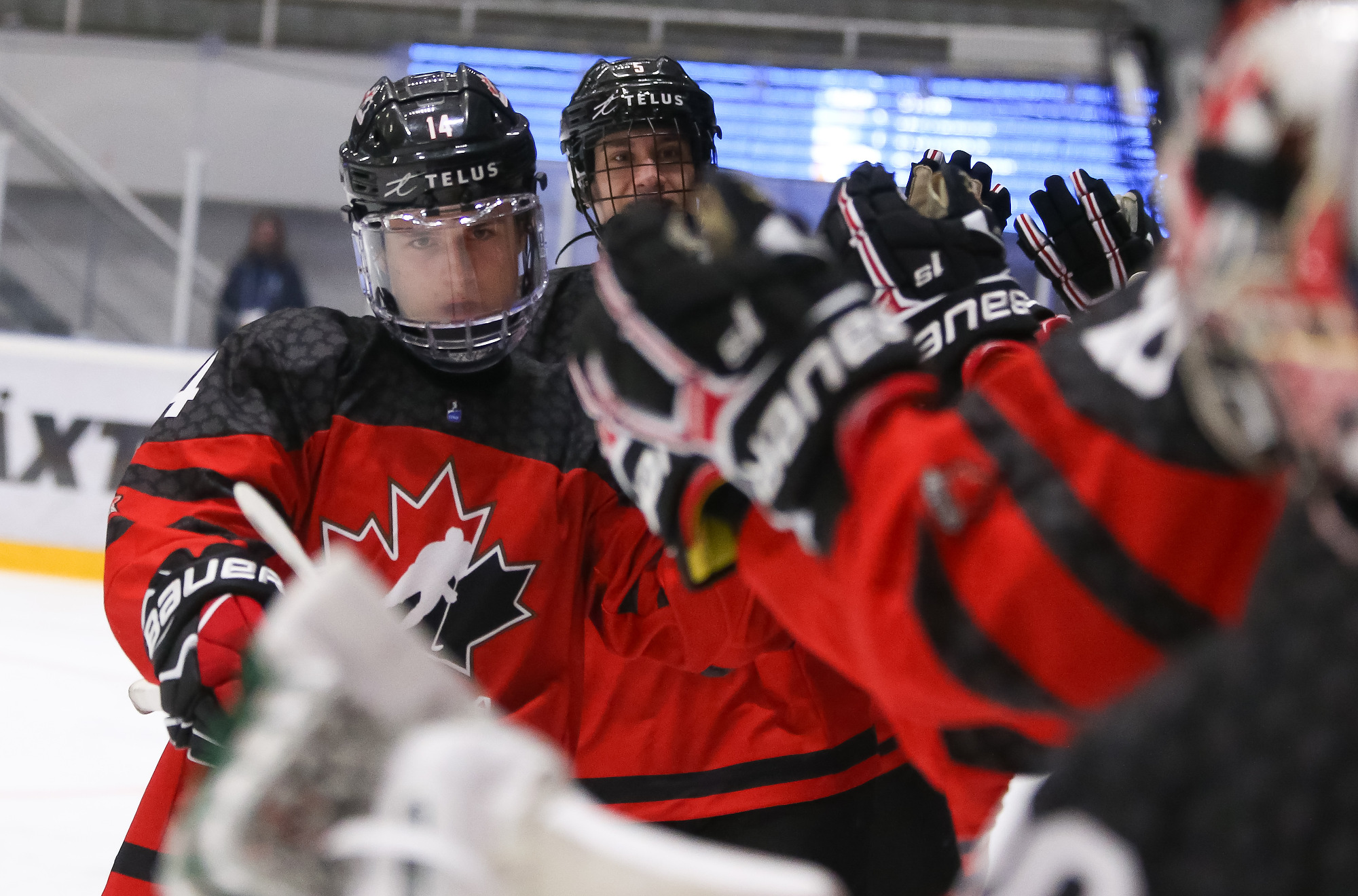 Iihf Gallery Canada Vs Finland 19 Iihf Ice Hockey U18 World Championship