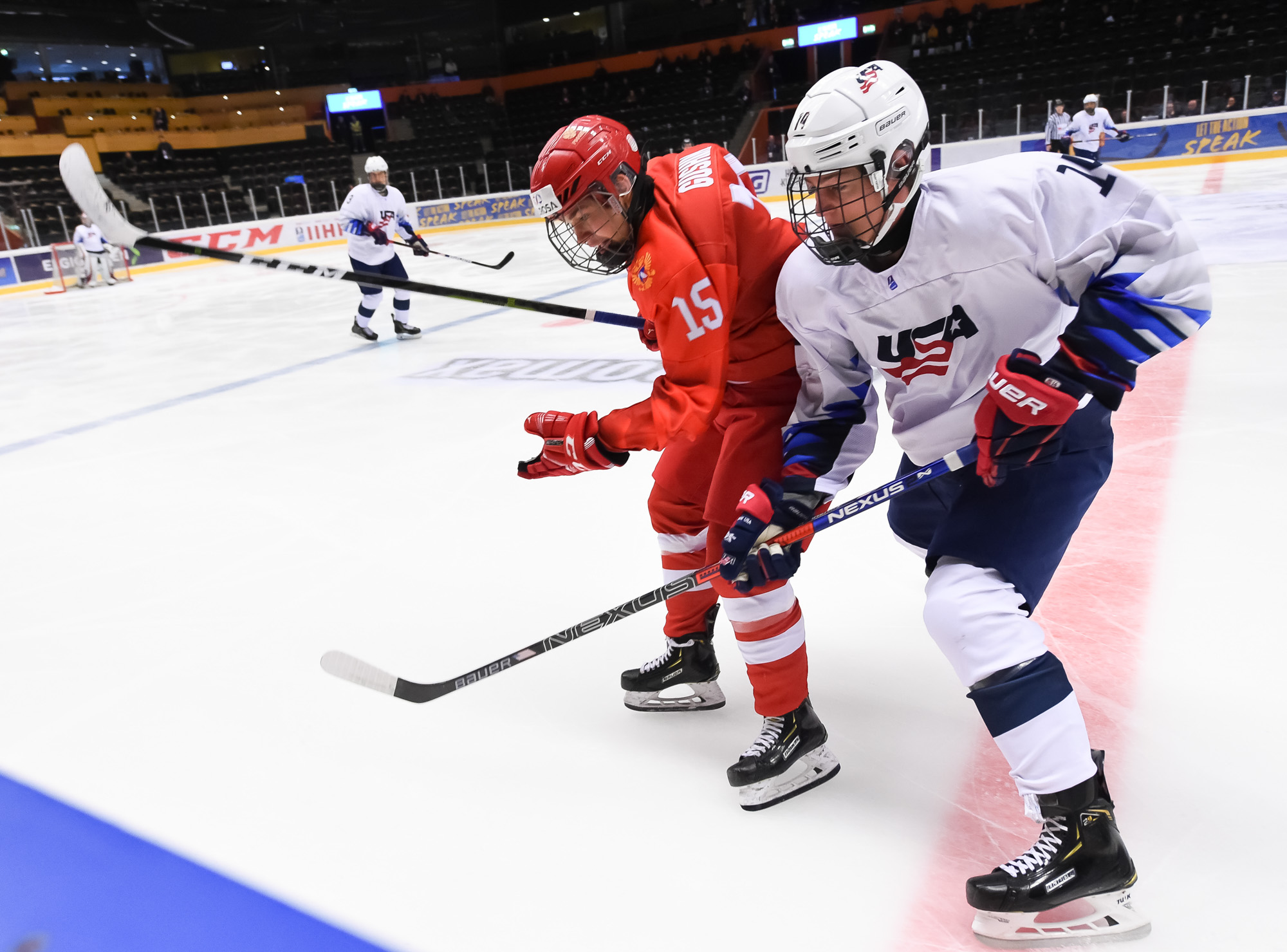 Ice Hockey - Men's Preliminaries - Russia vs USA