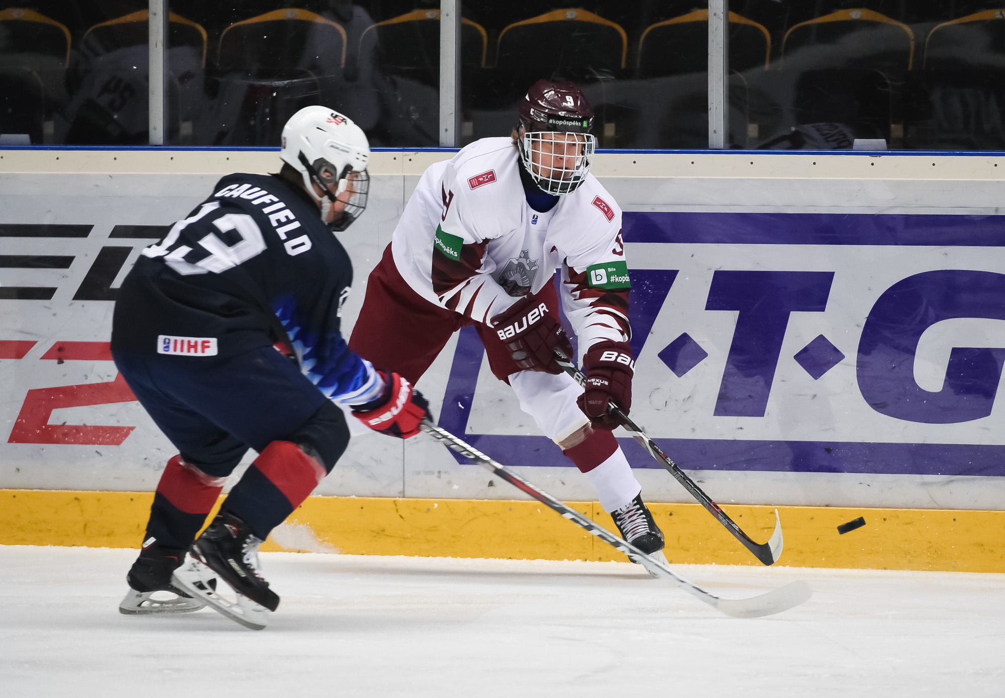 IIHF Gallery USA vs. Latvia 2019 IIHF Ice Hockey U18 World