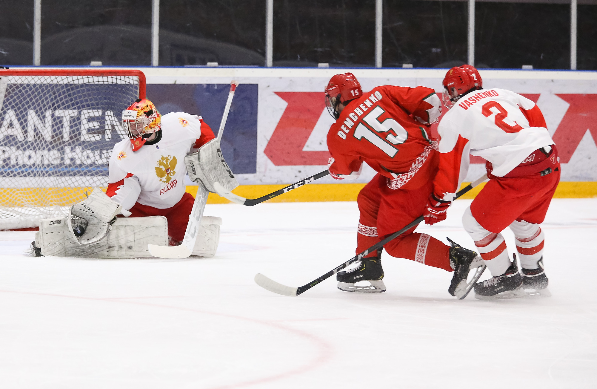 IIHF - Gallery: Belarus Vs. Russia (QF) - 2019 IIHF Ice Hockey U18 ...