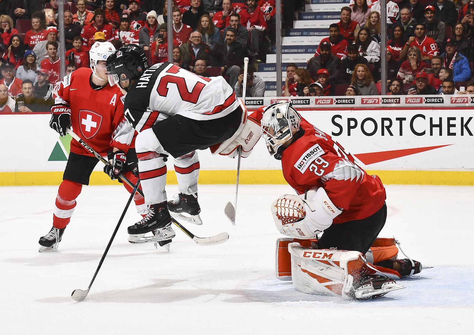 IIHF - Gallery: Switzerland Vs. Canada (2019 IIHF WJC)