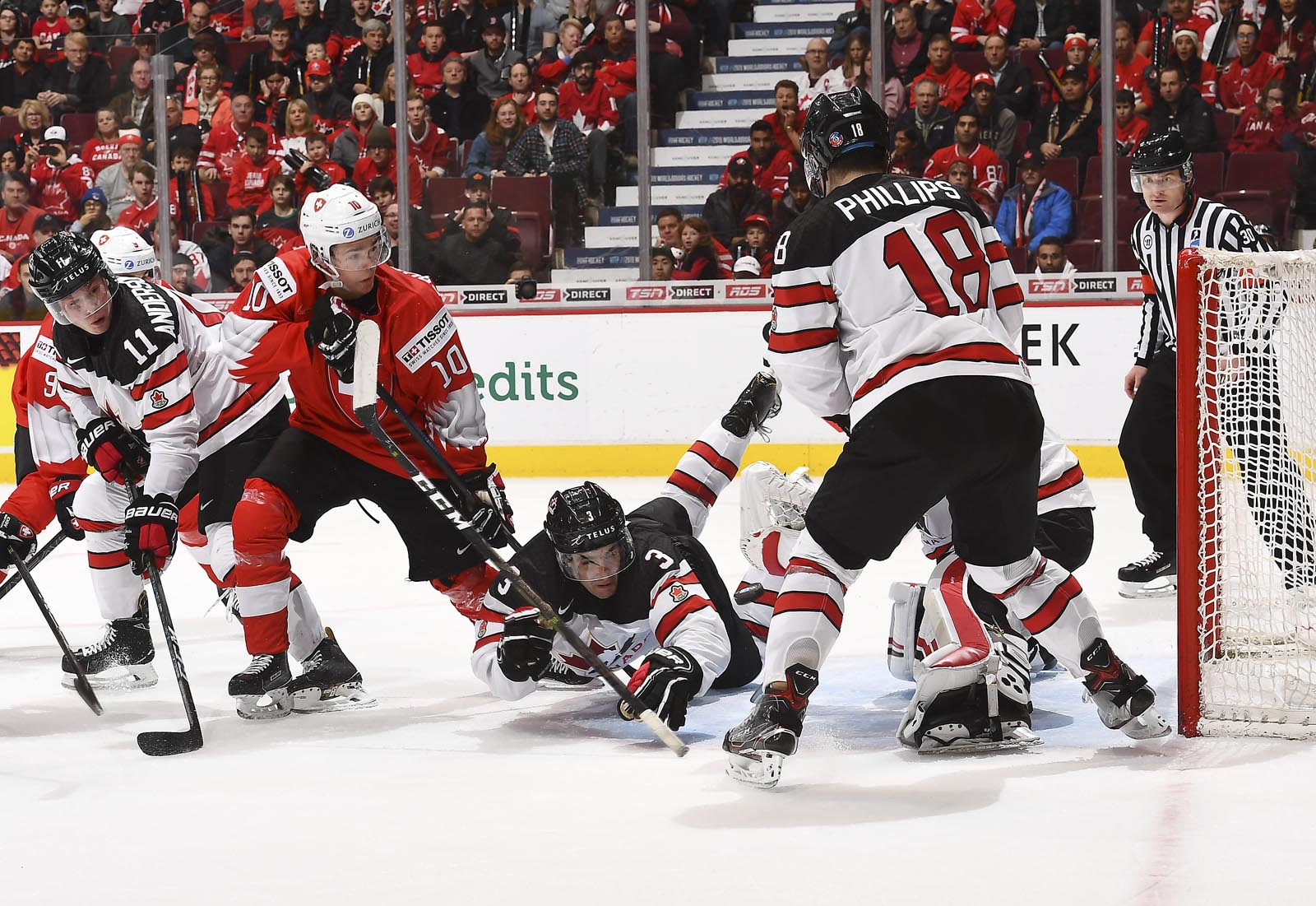 IIHF - Gallery: Switzerland vs. Canada (2019 IIHF WJC)