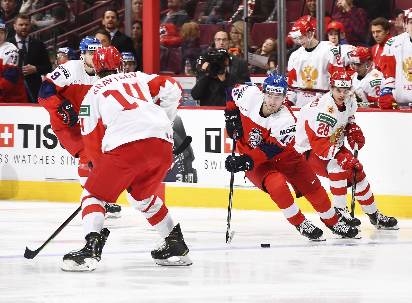 IIHF - Gallery: Czech Republic vs. Russia (2019 IIHF WJC)