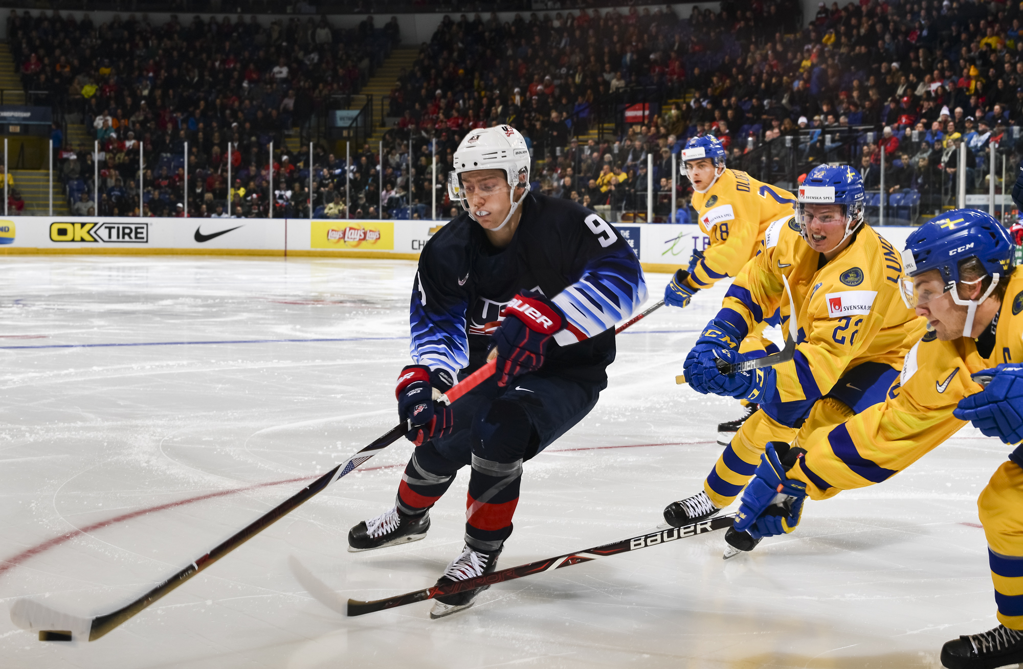 IIHF Gallery Sweden vs. USA (2019 IIHF WJC)