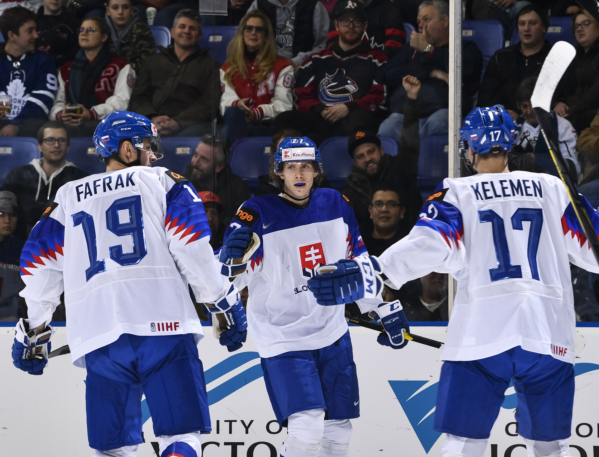 IIHF - Gallery: Kazakhstan Vs. Slovakia (2019 IIHF WJC)