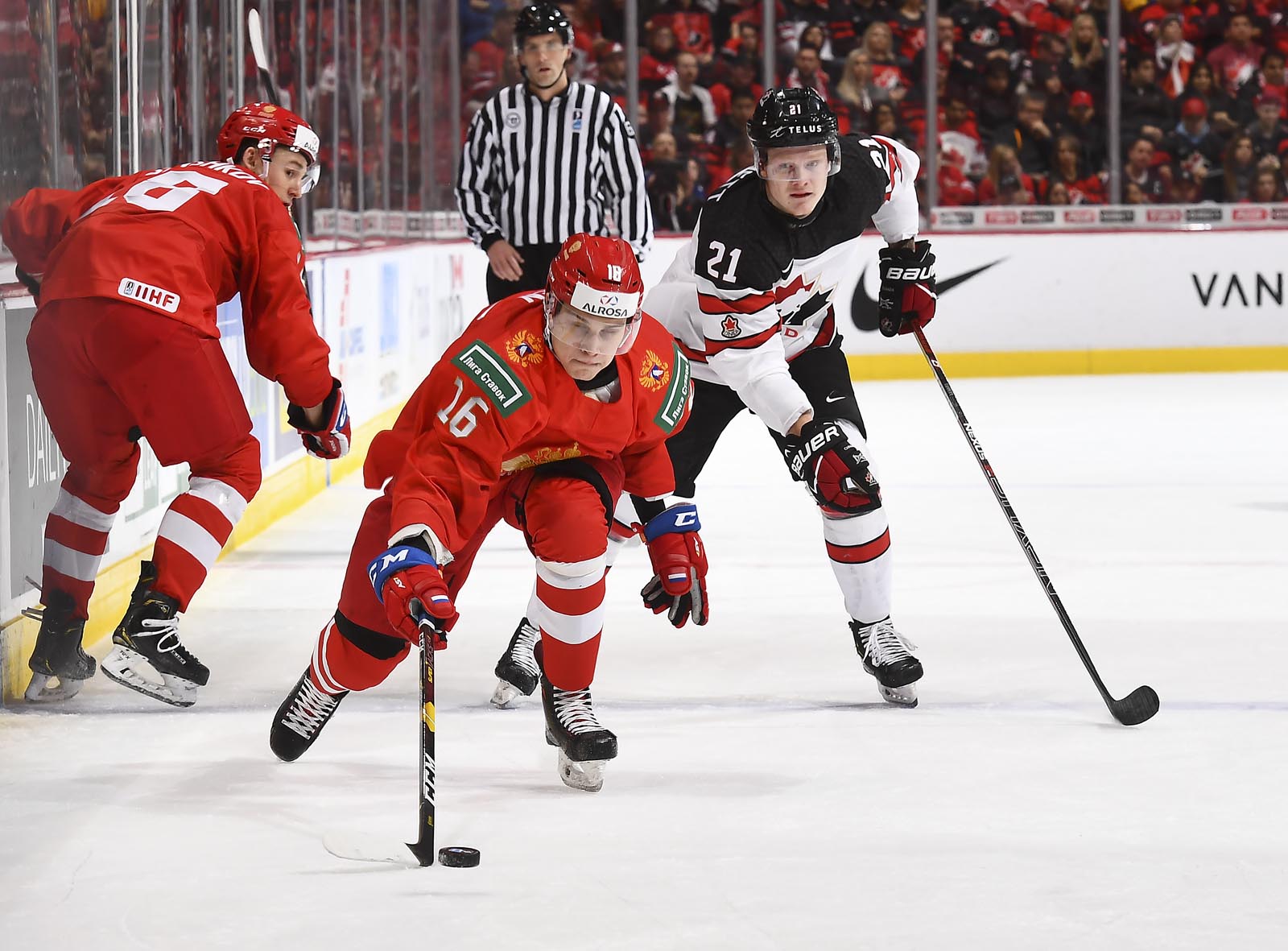 IIHF - Gallery: Russia vs. Canada (2019 IIHF WJC)