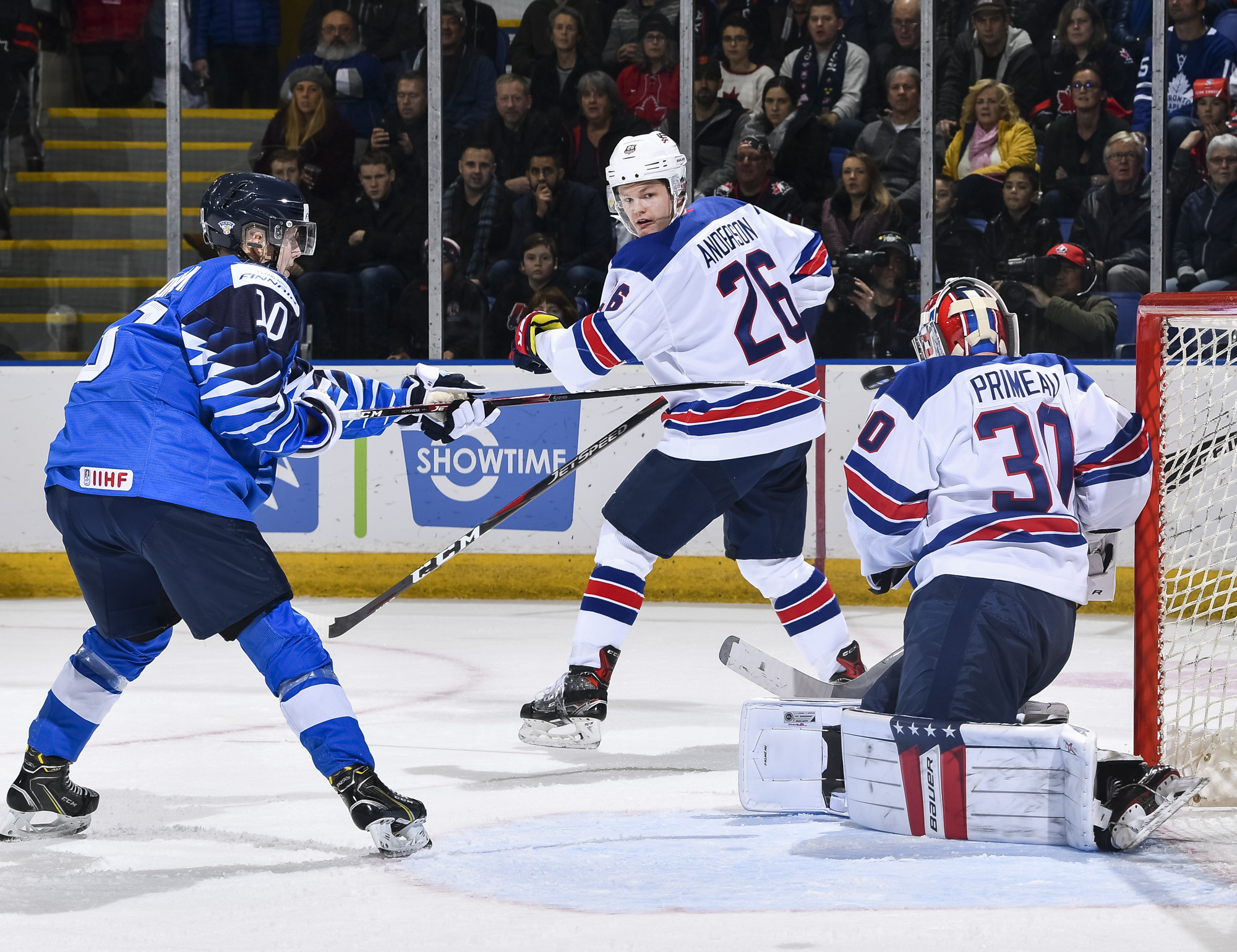 IIHF - Gallery: USA vs. Finland (2019 IIHF WJC)