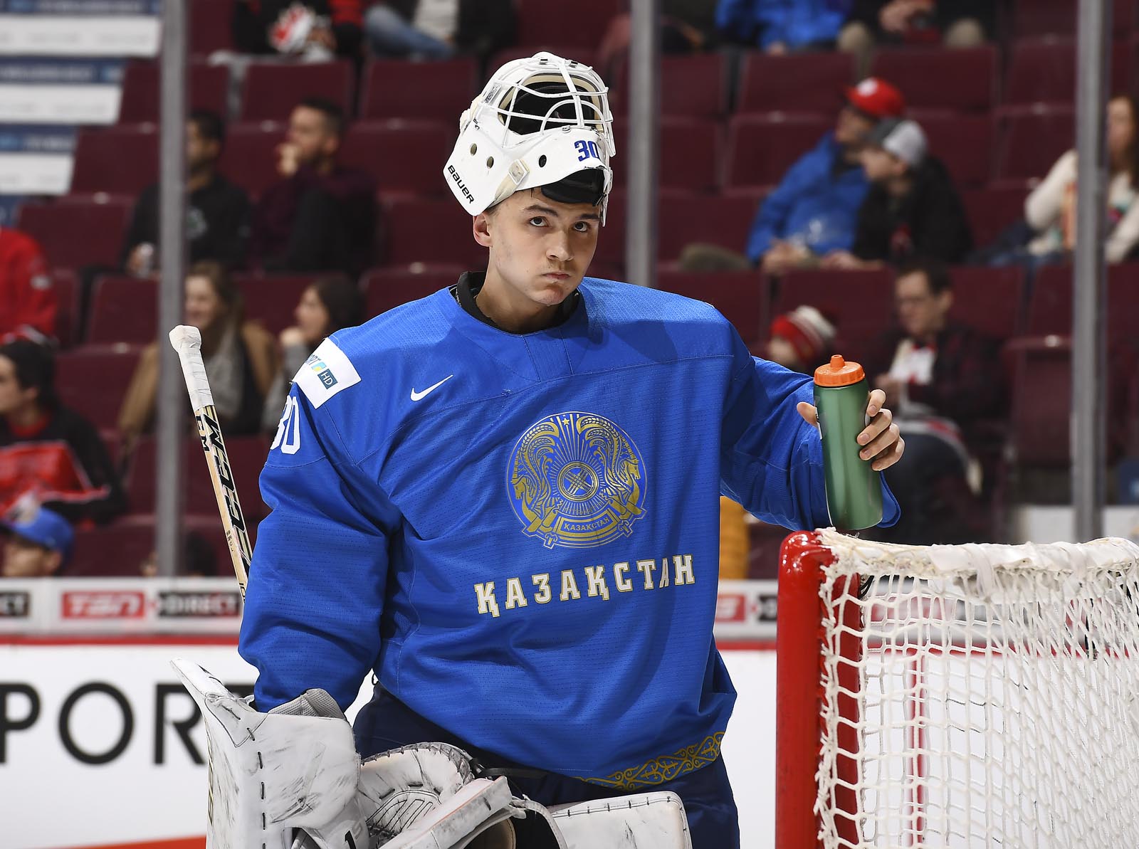 IIHF - Gallery: Denmark vs. Kazakhstan (2019 IIHF WJC)