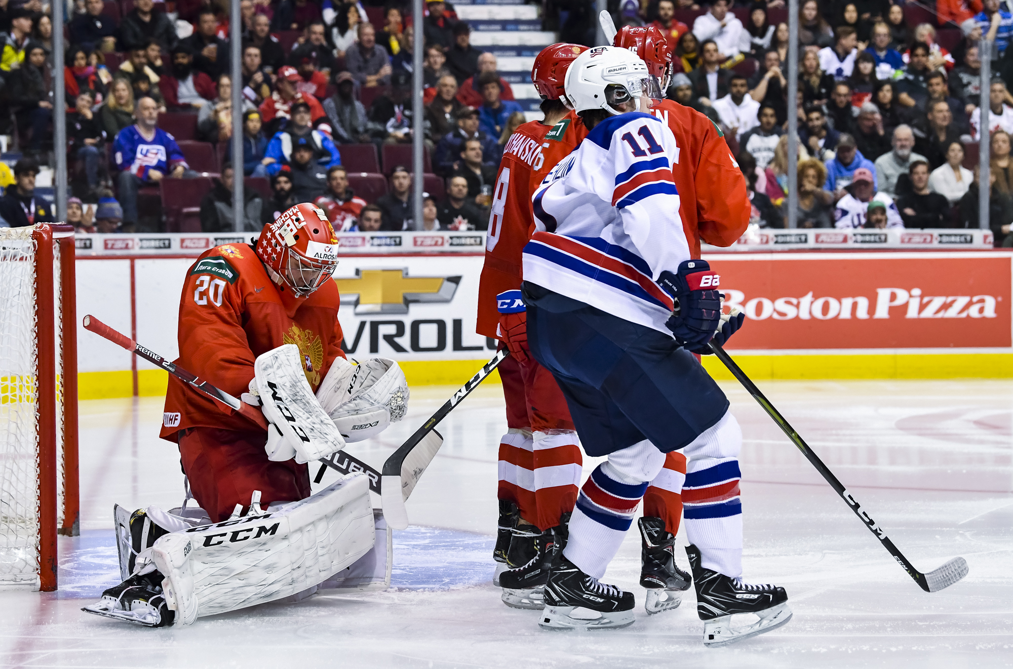 IIHF - Gallery: Russia vs. USA (2019 IIHF WJC)