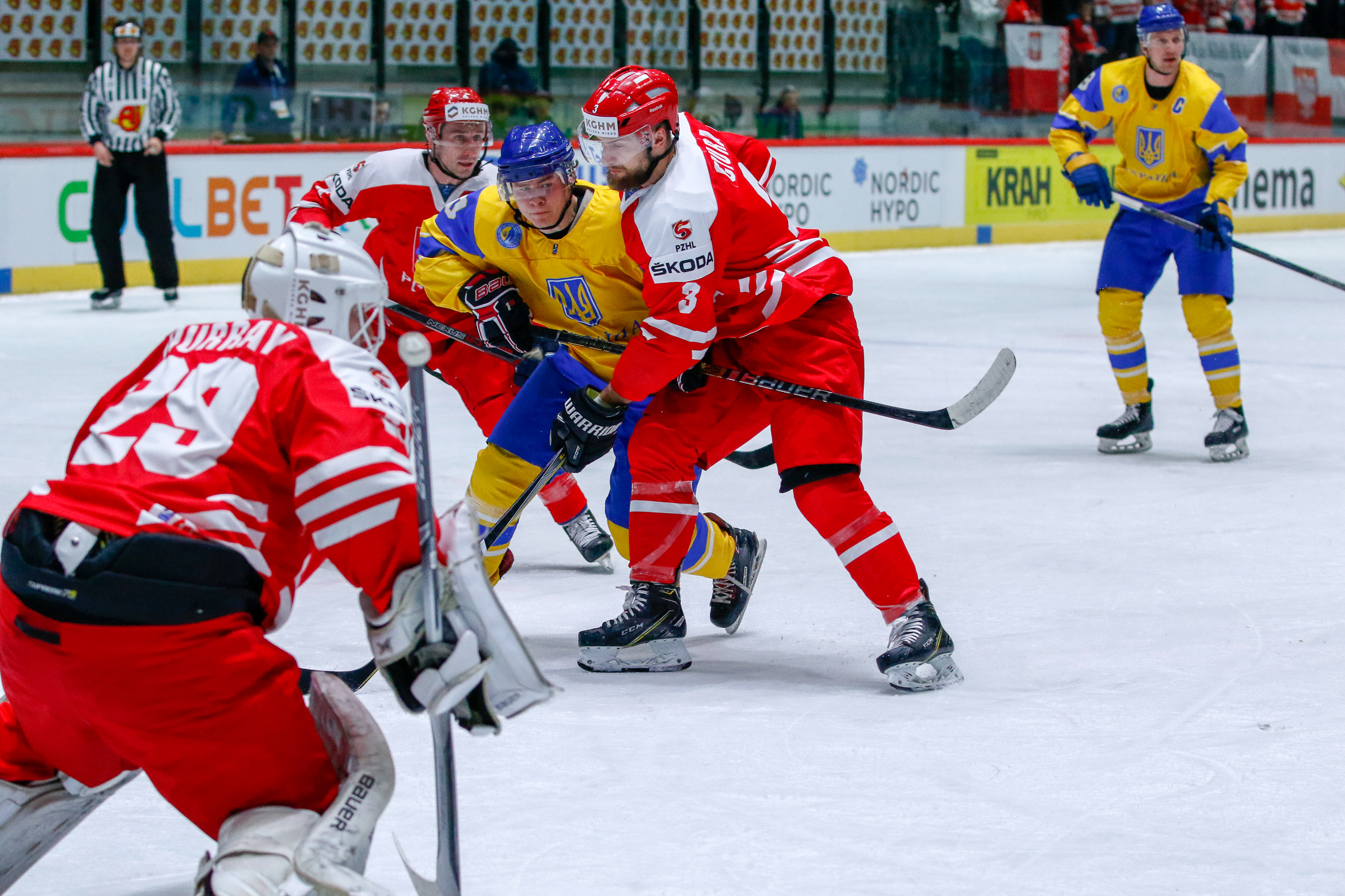 IIHF - Gallery: Poland Vs. Ukraine - 2019 IIHF Ice Hockey World ...