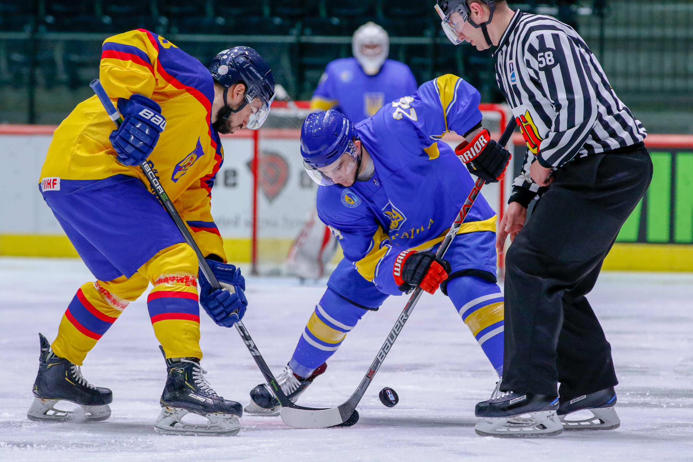 IIHF - Gallery: Ukraine vs. Romania - 2019 IIHF Ice Hockey World