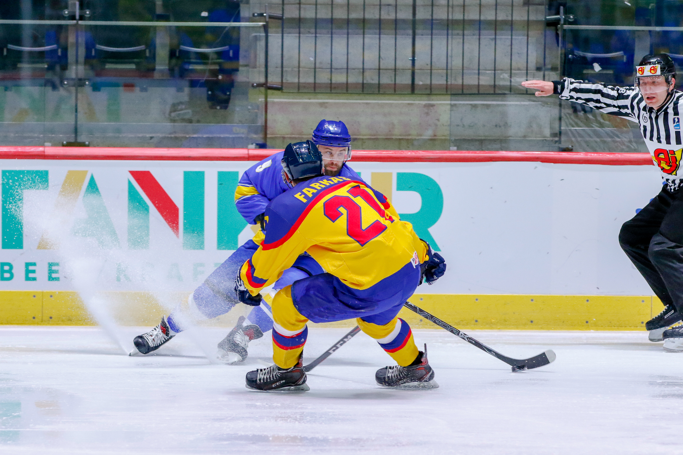 IIHF - Gallery: Ukraine vs. Romania - 2019 IIHF Ice Hockey World