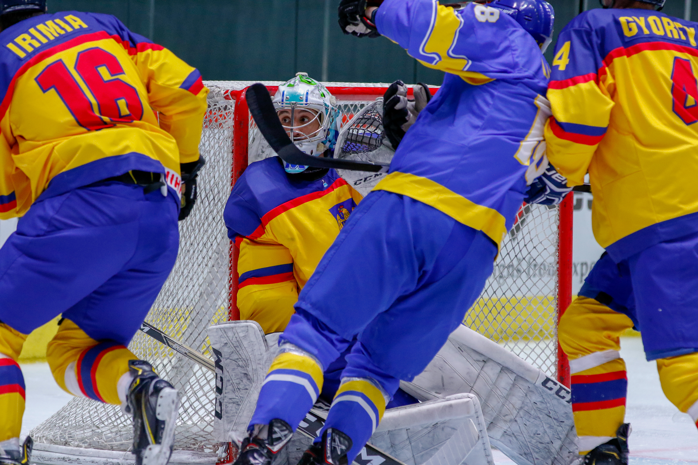 IIHF - Gallery: Ukraine vs. Romania - 2019 IIHF Ice Hockey World