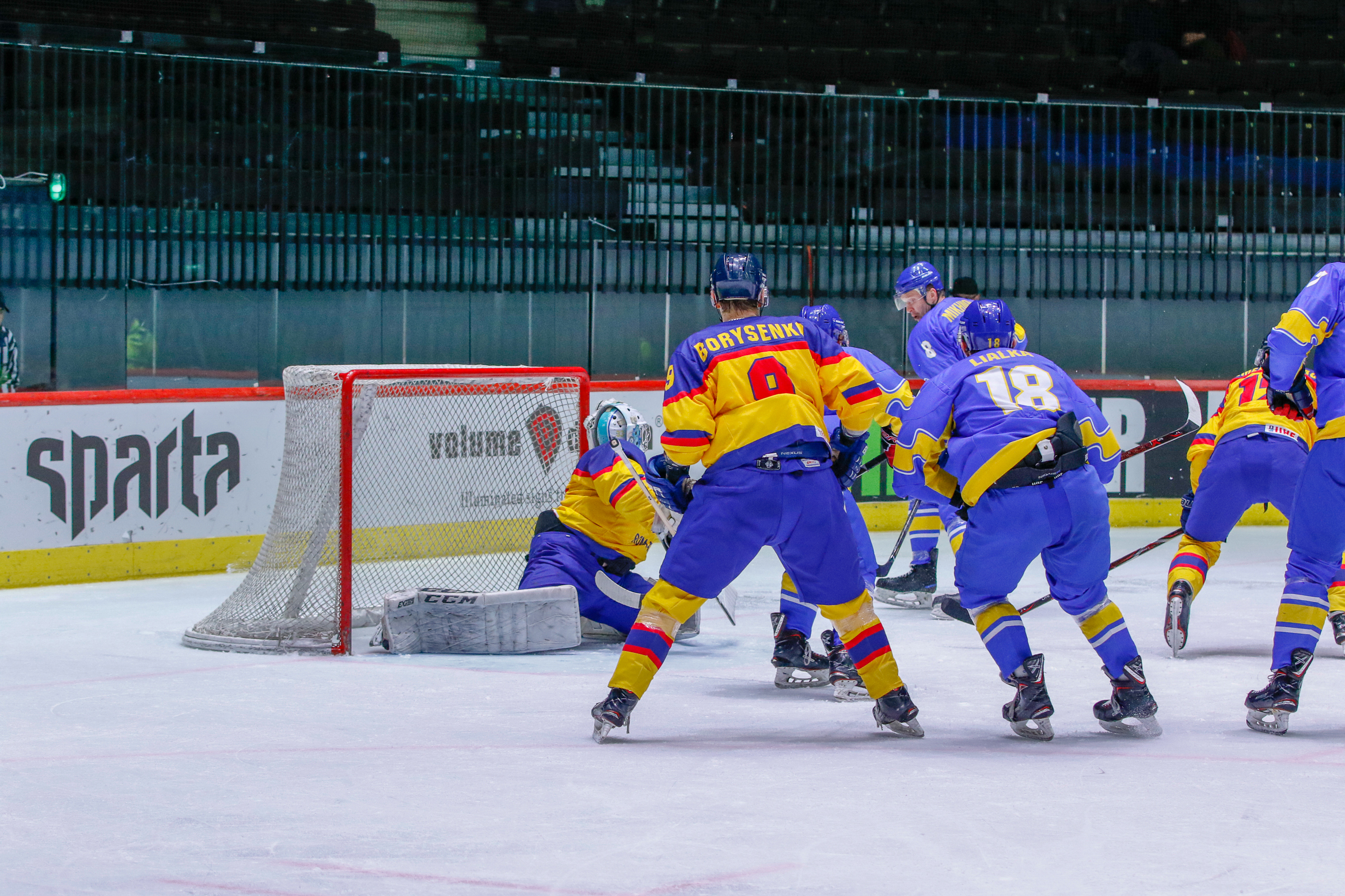 IIHF - Gallery: Ukraine vs. Romania - 2019 IIHF Ice Hockey World