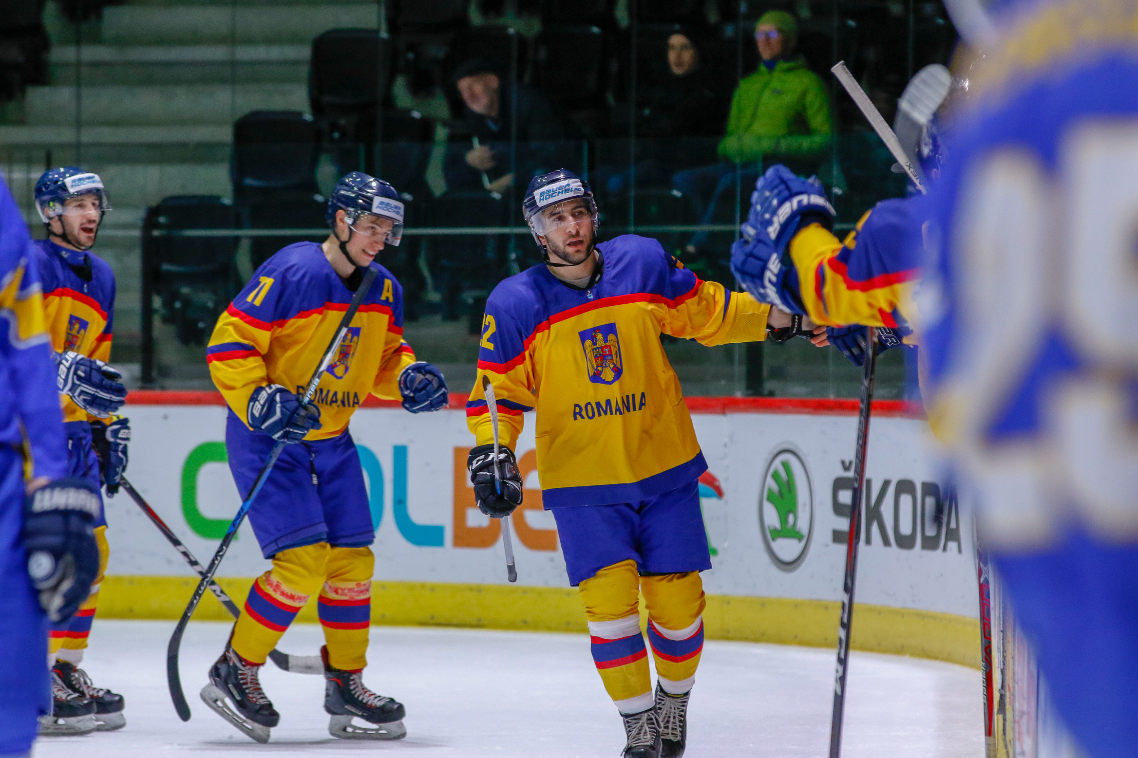 IIHF Gallery Ukraine vs. Romania 2019 IIHF Ice Hockey World