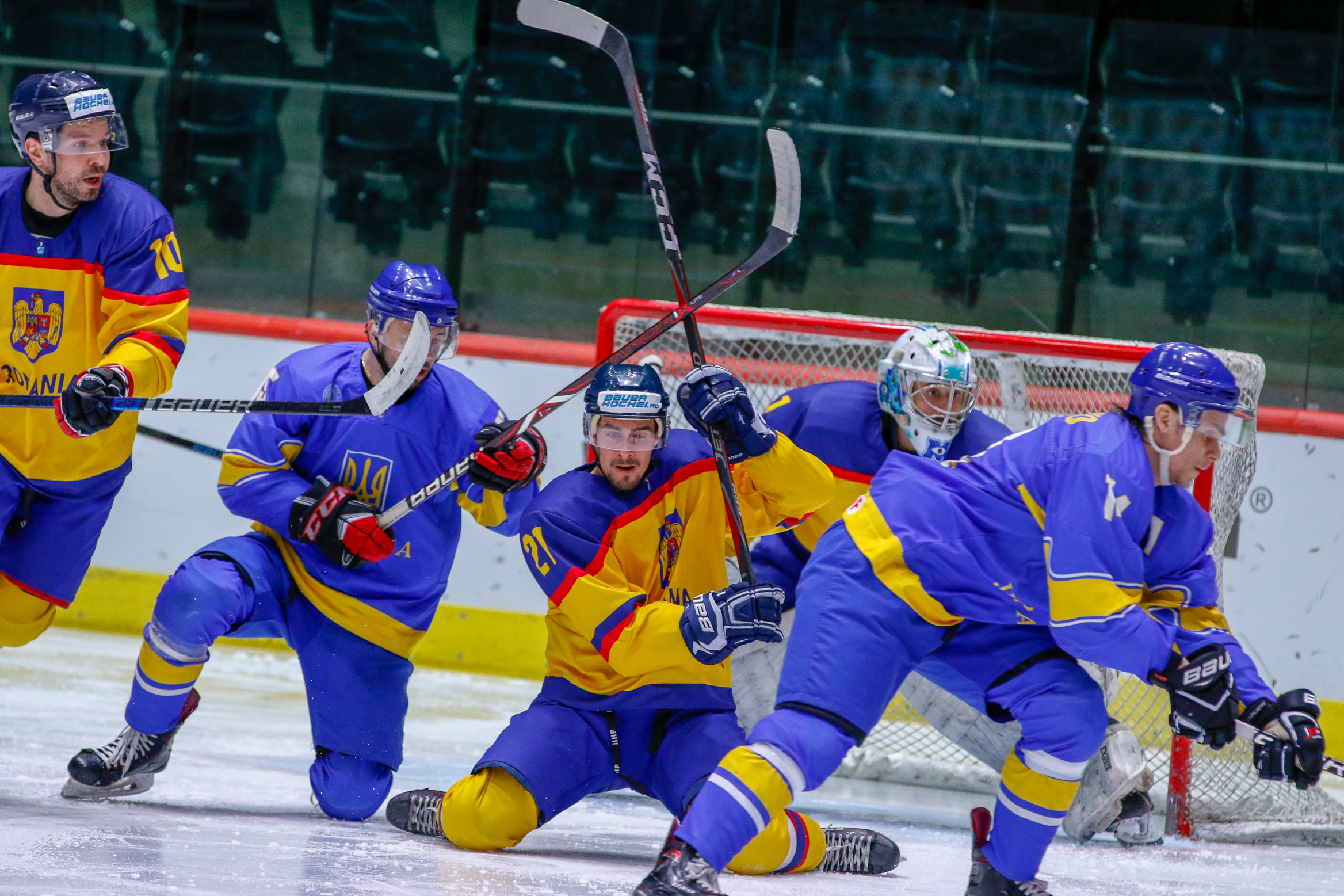 IIHF - Gallery: Ukraine Vs. Romania - 2019 IIHF Ice Hockey World ...