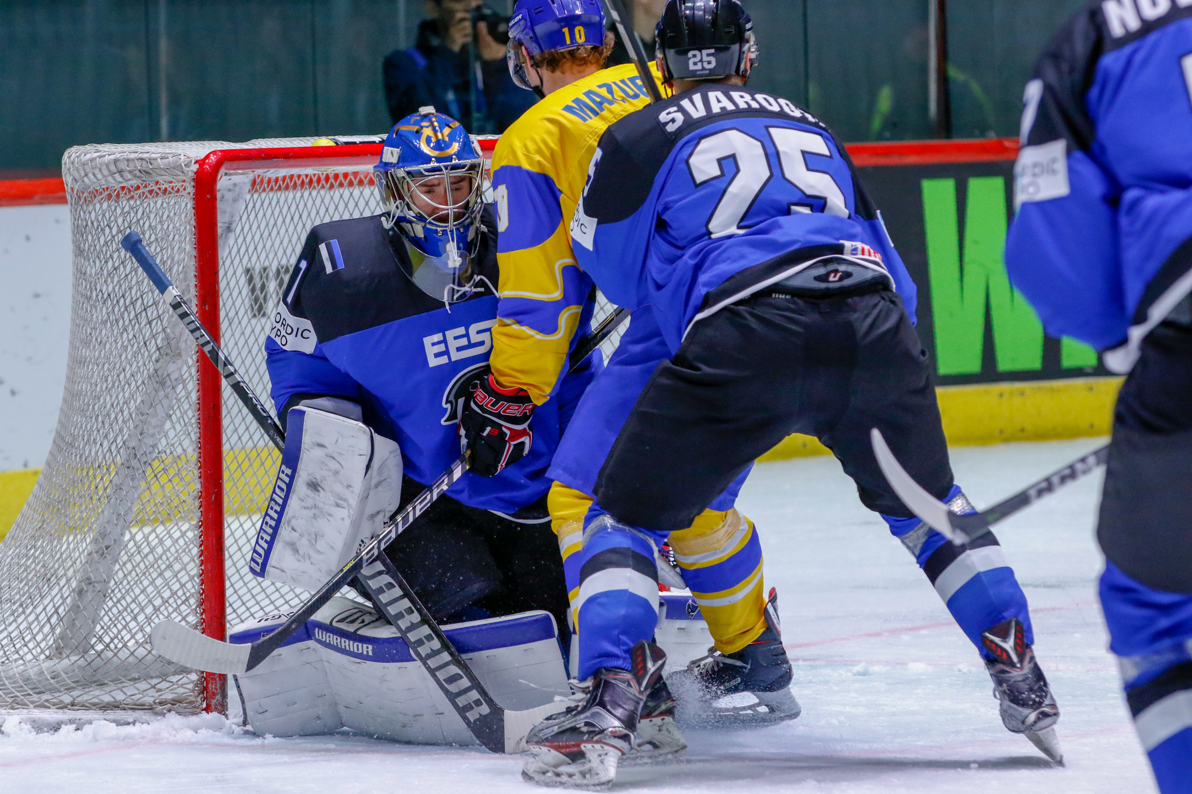 IIHF - Gallery: Estonia vs. Ukraine - 2019 IIHF Ice Hockey World  Championship Division I Group B