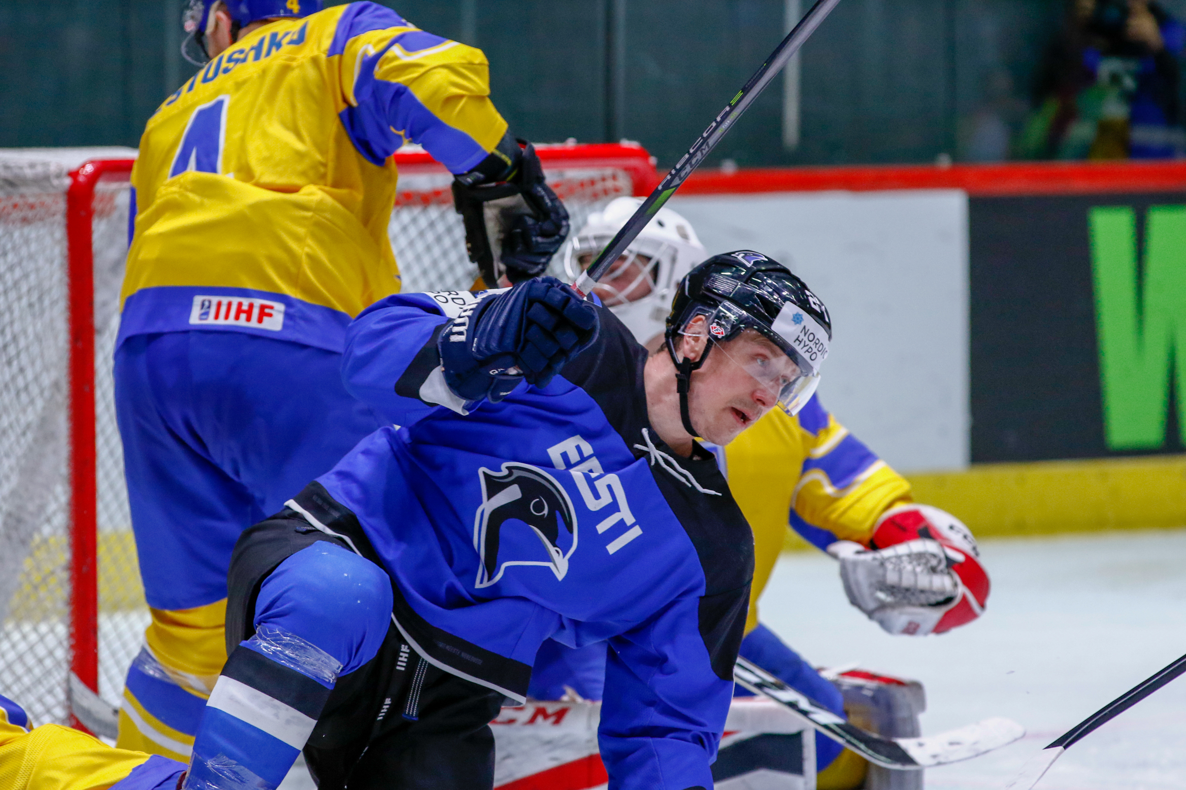 IIHF - Gallery: Estonia Vs. Ukraine - 2019 IIHF Ice Hockey World ...