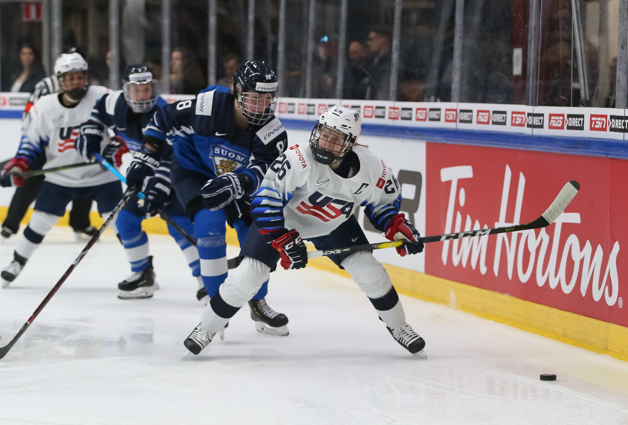 IIHF - FIN - USA 04.04.2019 - 2019 IIHF ICE HOCKEY WOMEN'S WORLD ...