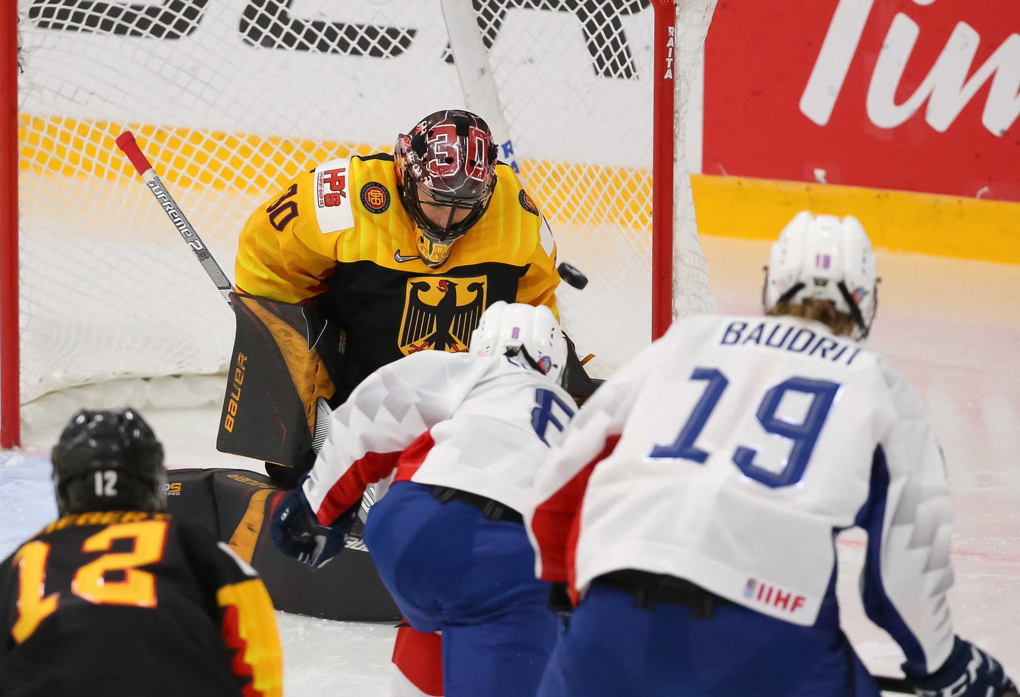 IIHF - Gallery: Germany vs France - 2023 IIHF Women's World