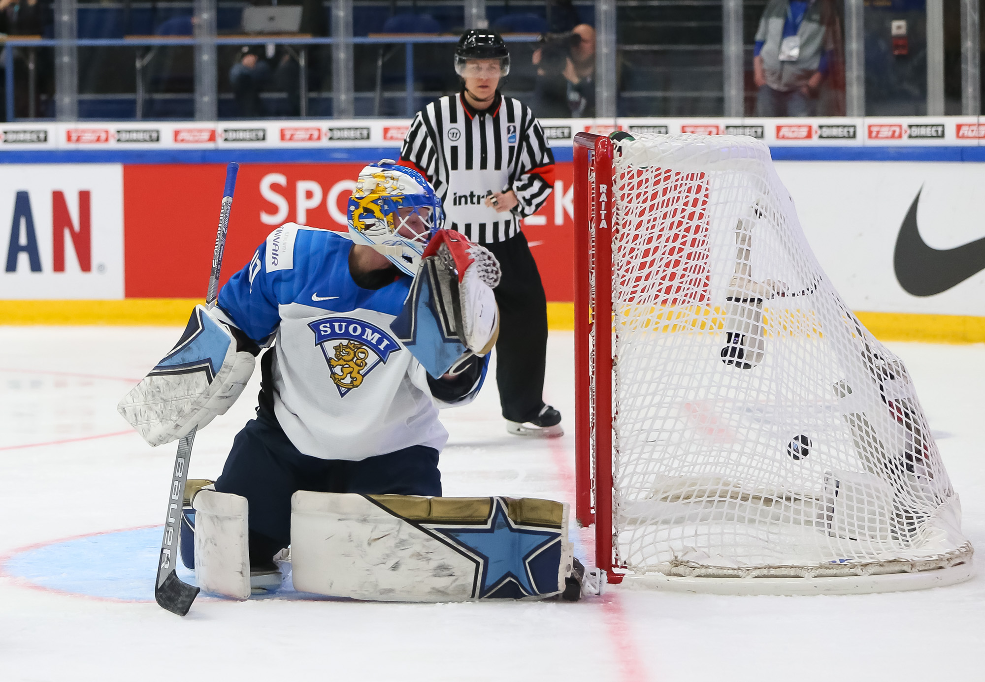 IIHF - Gabel Lifts Canada Over Finns