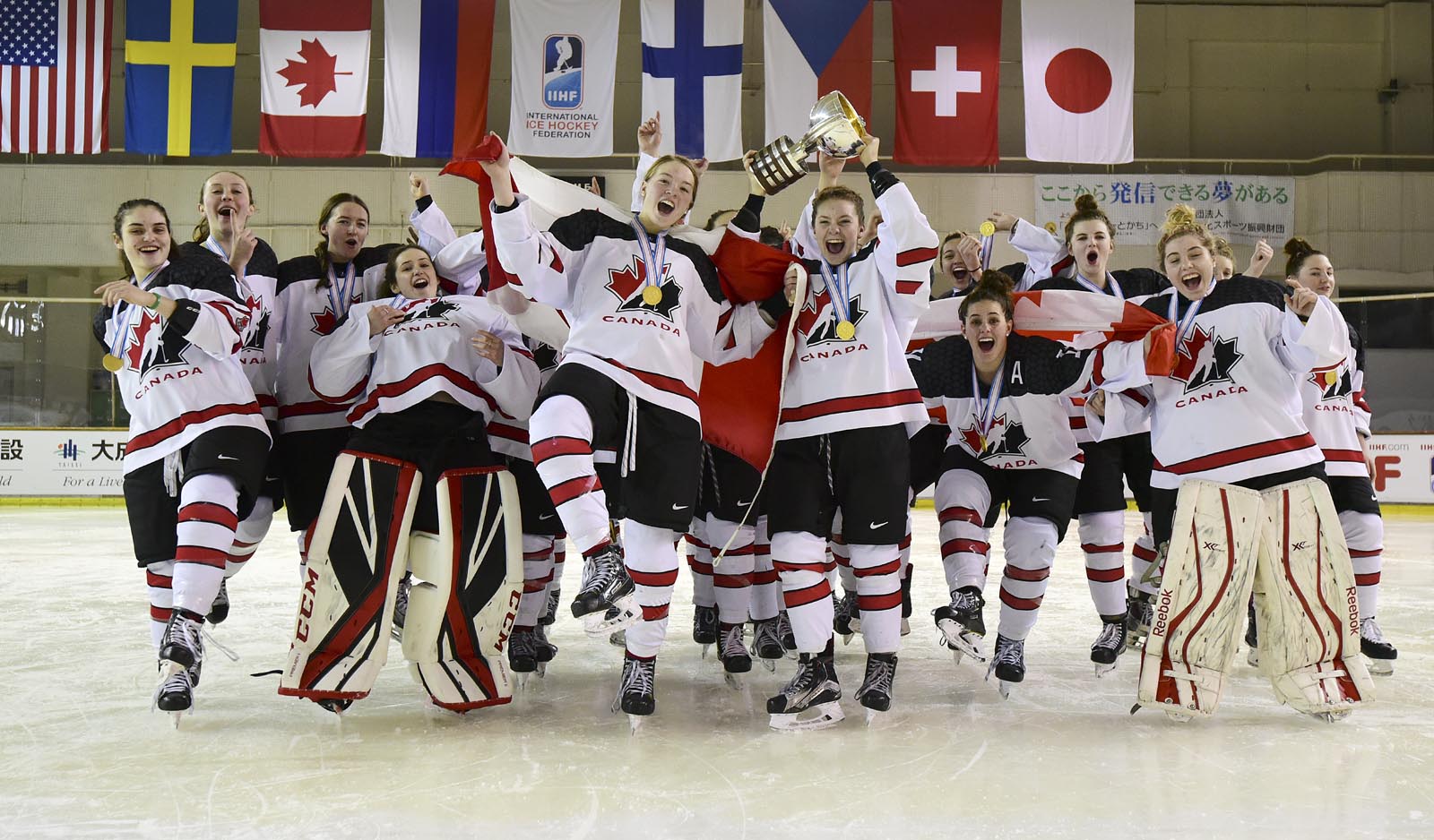 IIHF - Canada Wins Gold In OT