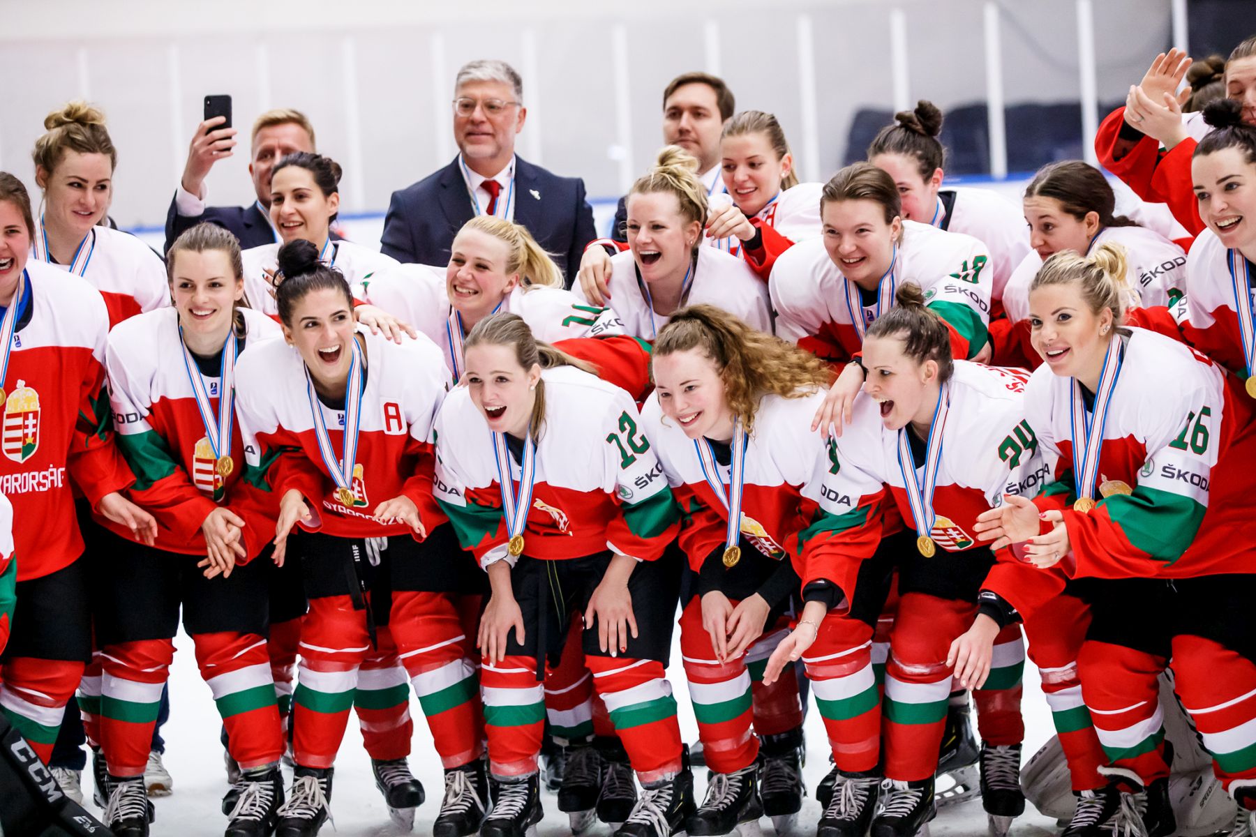 Iihf Hungarian Women Earn Historic Promotion 