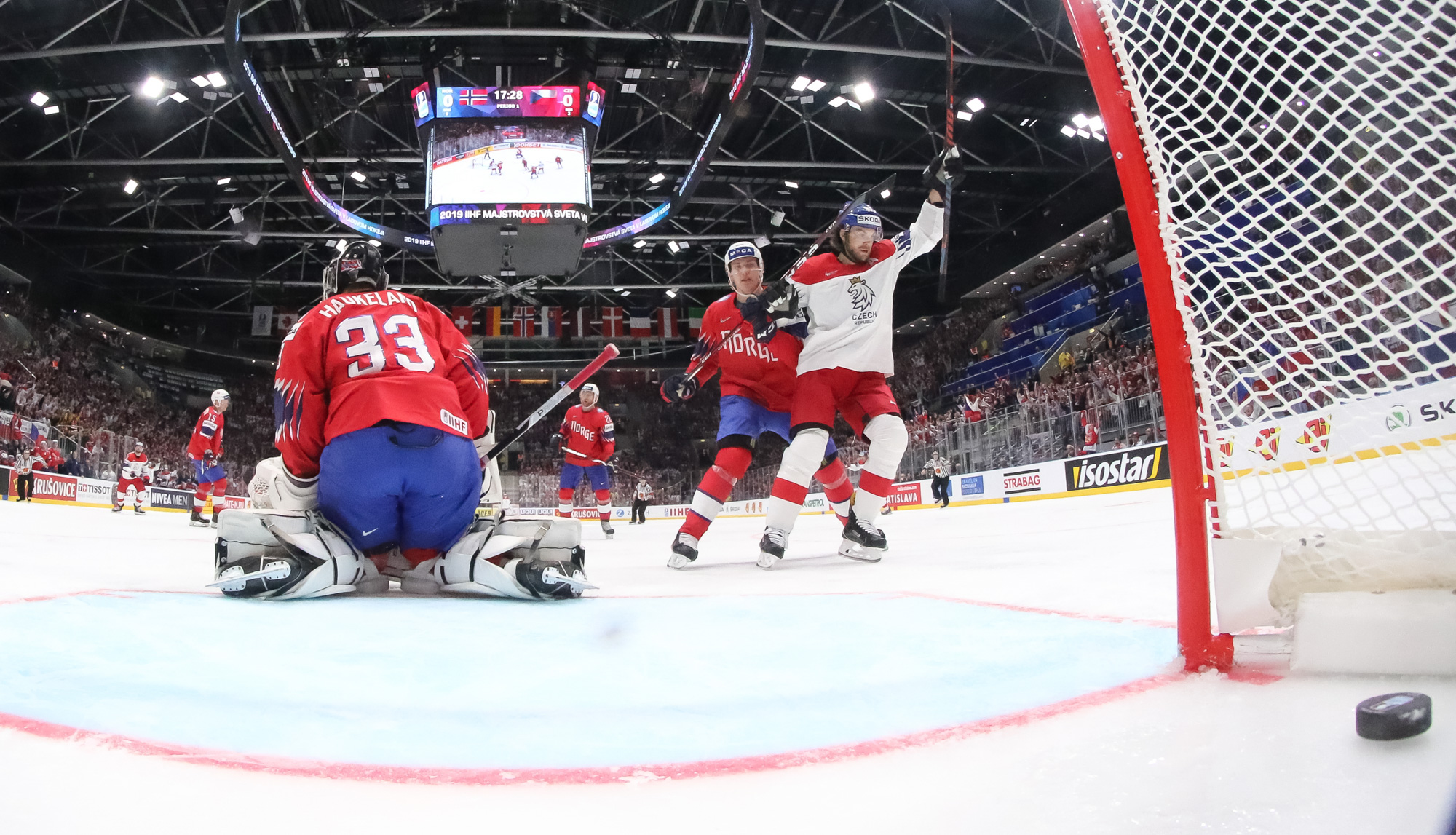 Jakub Vrana scores twice in Team Czech Republic's 5-2 win vs. Team Sweden -  IIHF World Championship 