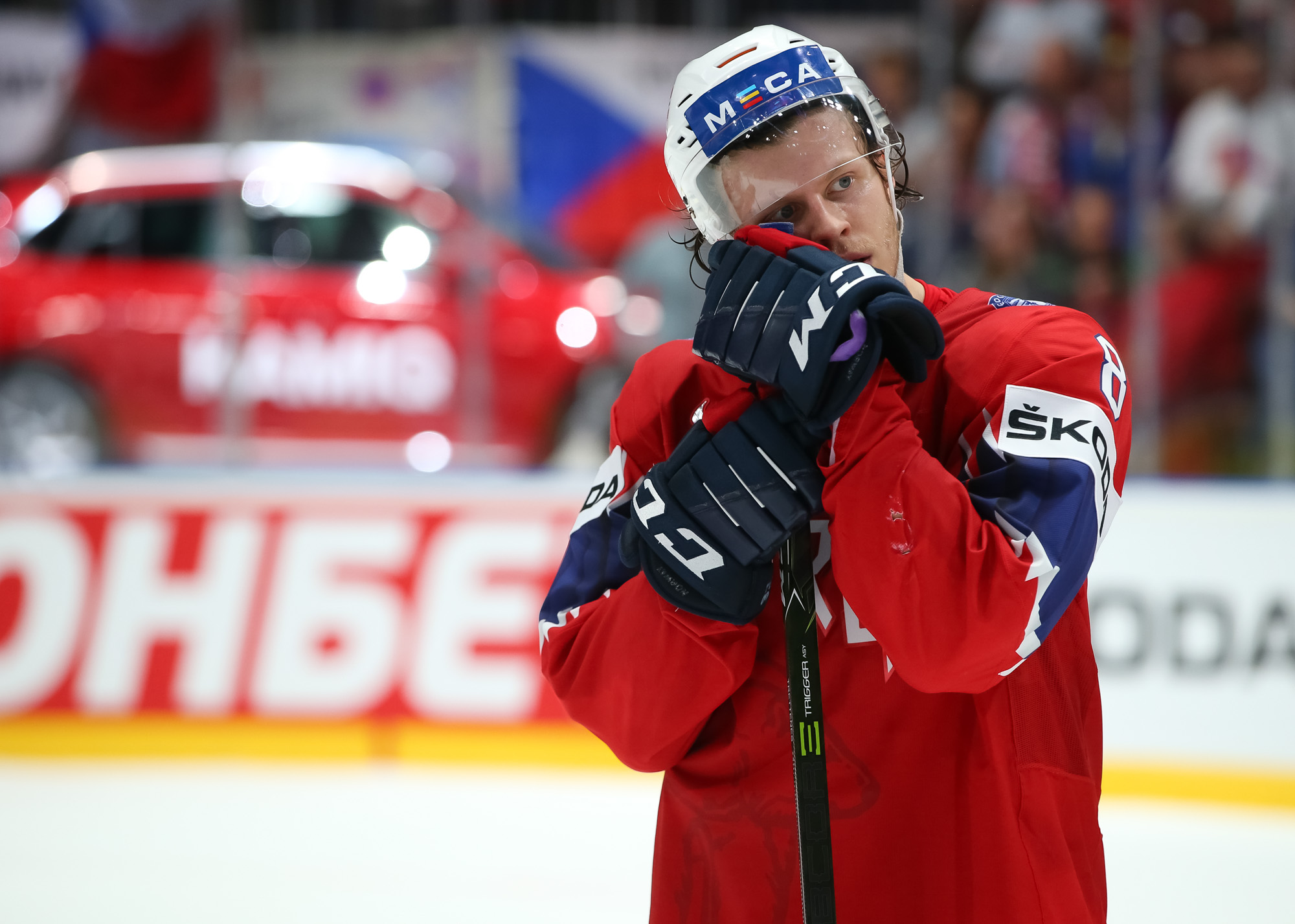 Jakub Vrana scores twice in Team Czech Republic's 5-2 win vs. Team Sweden -  IIHF World Championship 