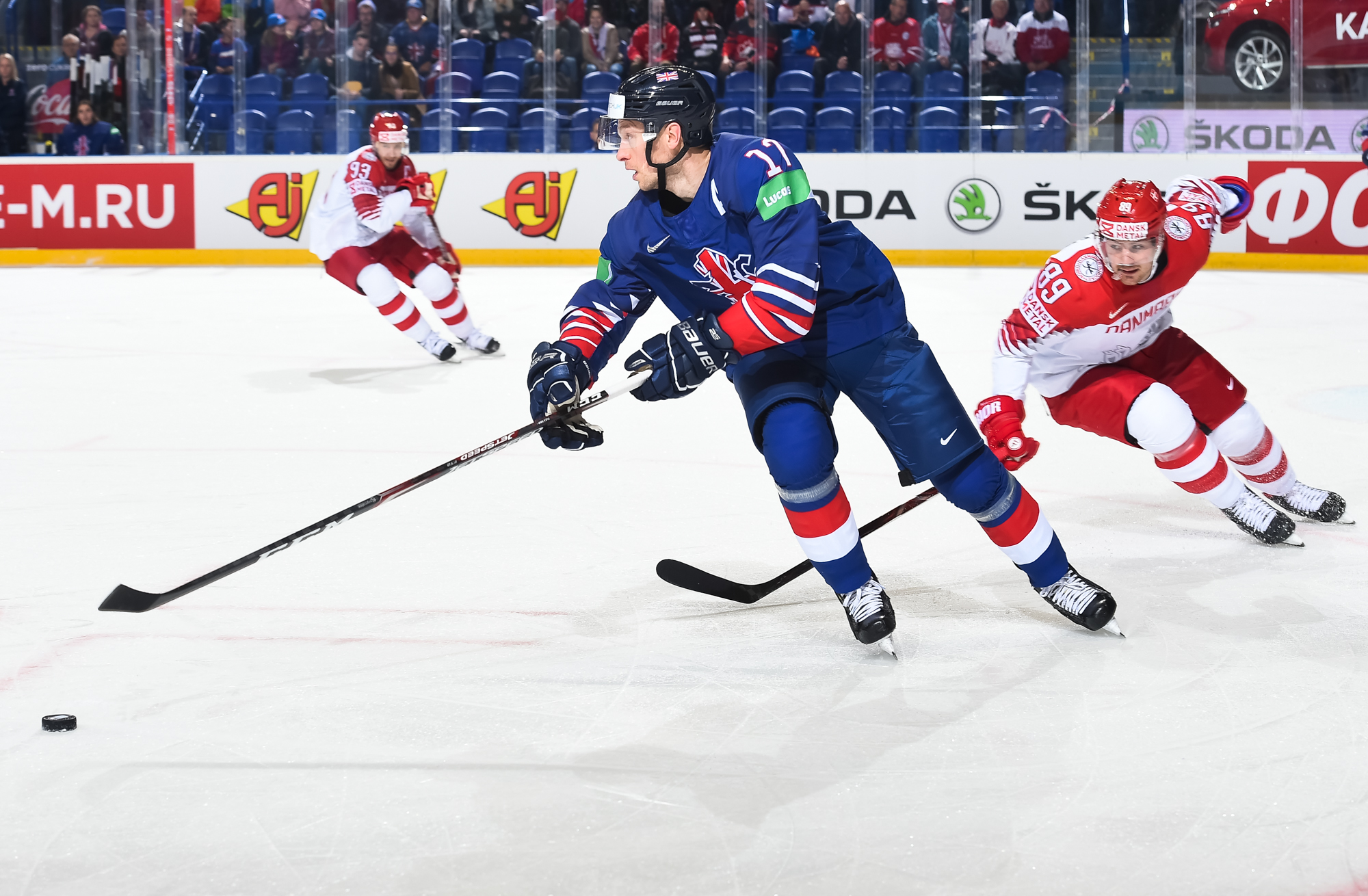 IIHF - Gallery: Great Britain Vs. Denmark - 2019 IIHF Ice Hockey World ...