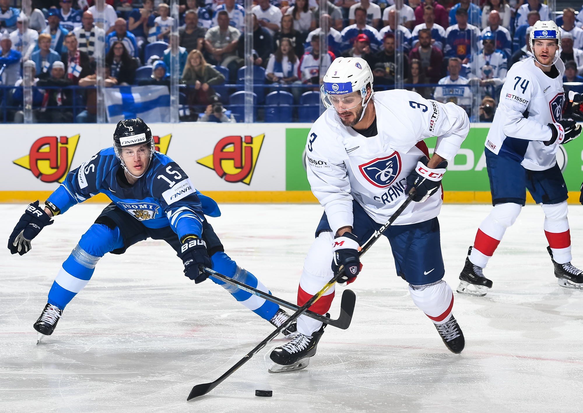 IIHF - Gallery: France vs. Finland - 2019 IIHF Ice Hockey World ...