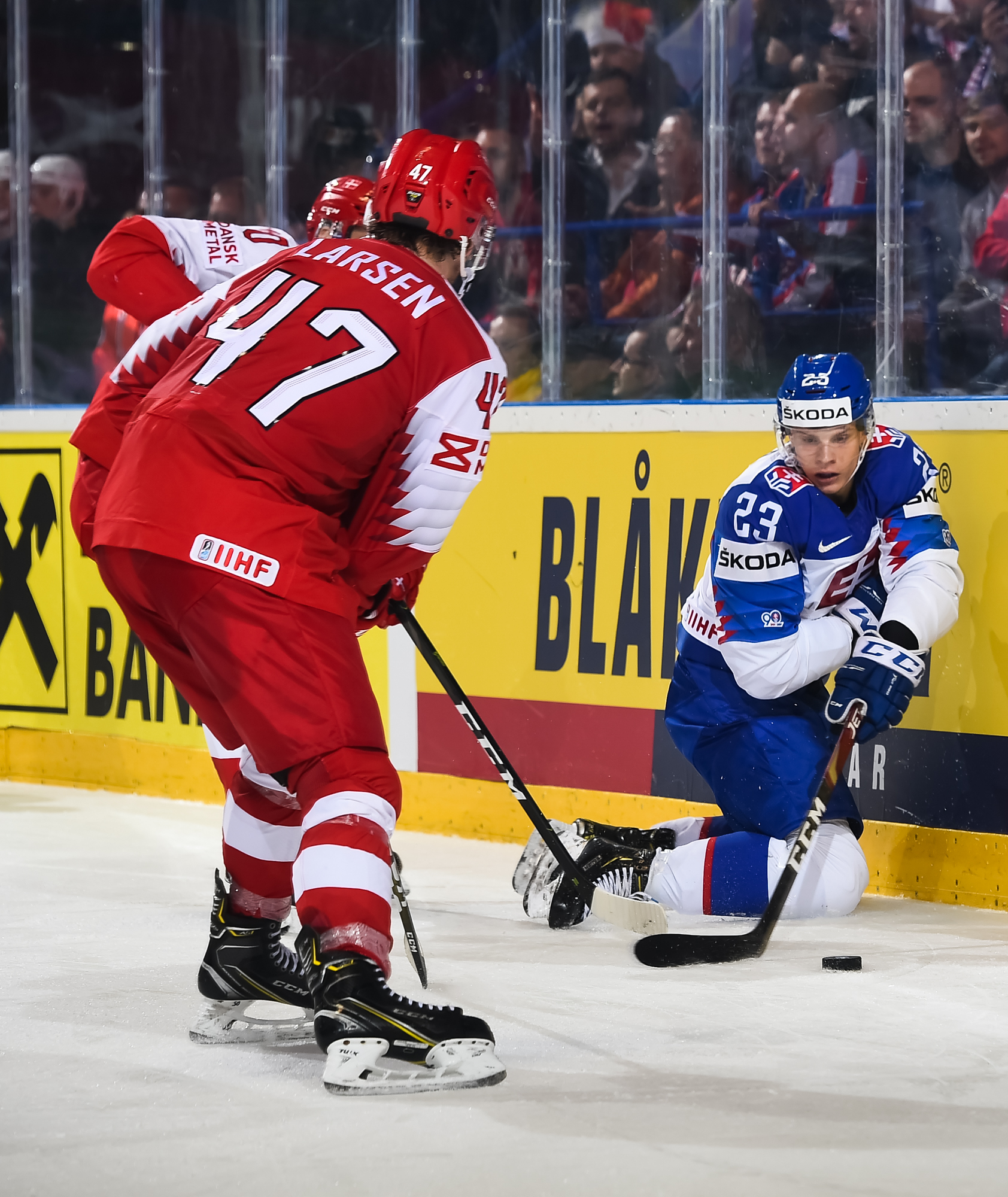 IIHF - Gallery: Slovakia vs. Denmark - 2019 IIHF Ice Hockey World