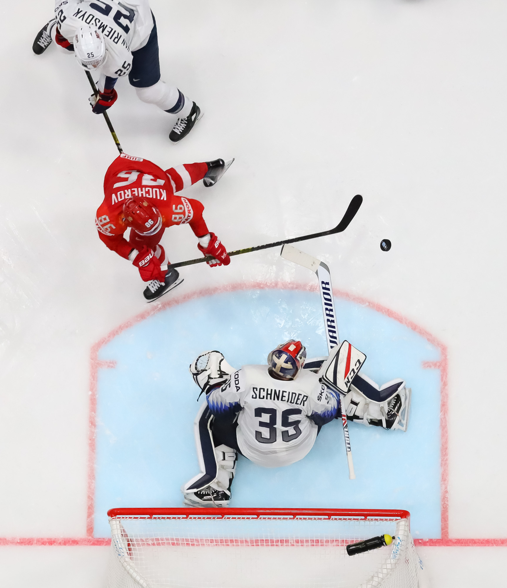 IIHF - Gallery: Russia vs. USA (QF) - 2019 IIHF Ice Hockey World ...