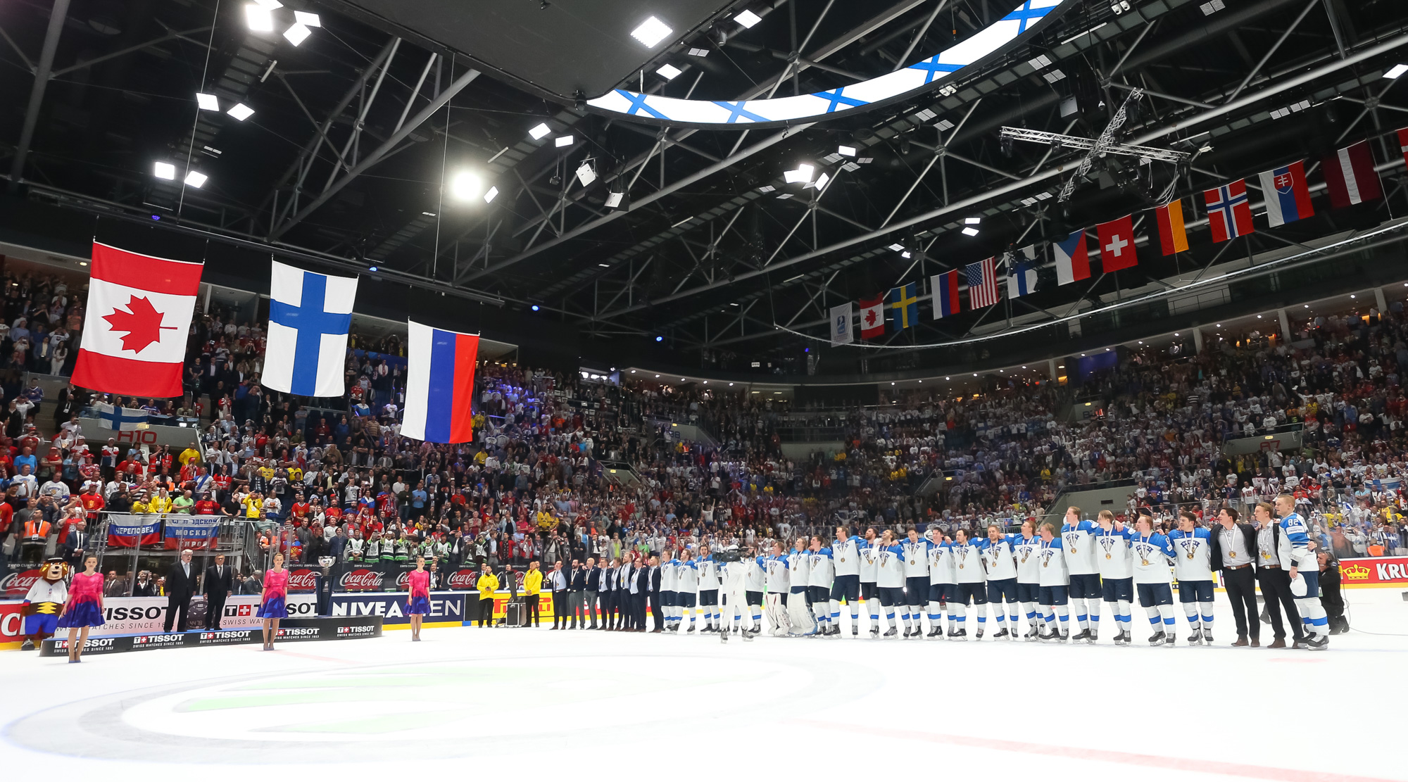 Bratislava, Slovakia. 26th May, 2019. Shea THEODORE, CAN 27 celebrates his  goal, happy, laugh, celebration, 1-0 CANADA - FINLAND Kanada - Finnland  FINAL IIHF ICE HOCKEY WORLD CHAMPIONSHIPS in Bratislava, Slovakia, Slowakei