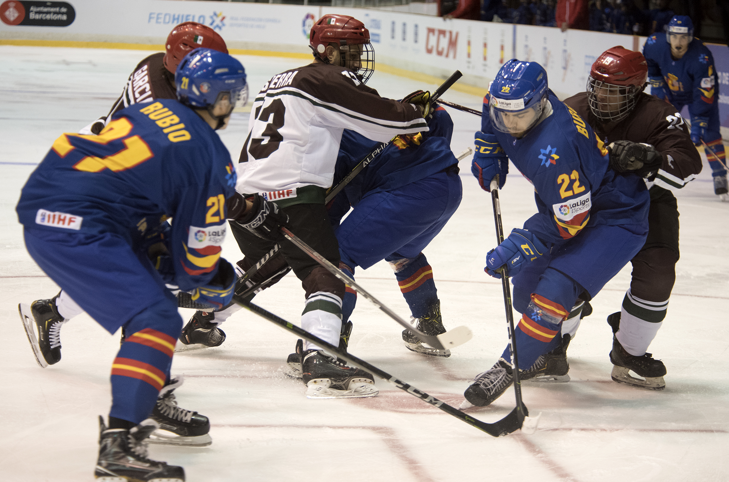 IIHF - Gallery: Spain vs. Mexico - 2019 OQM Gr. L