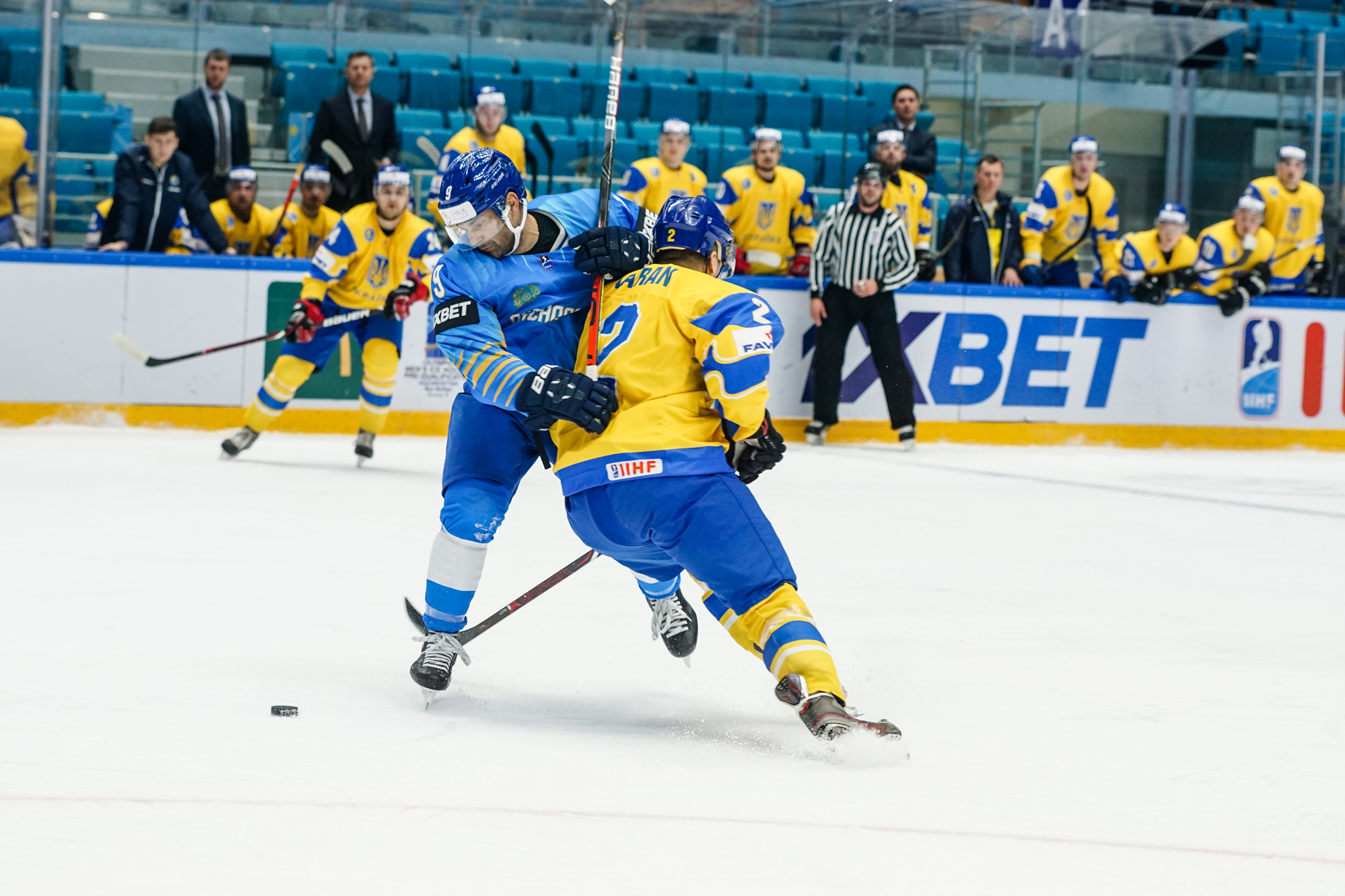 IIHF - Gallery: Ukraine vs. Kazakhstan - 2020 Men's Olympic ...