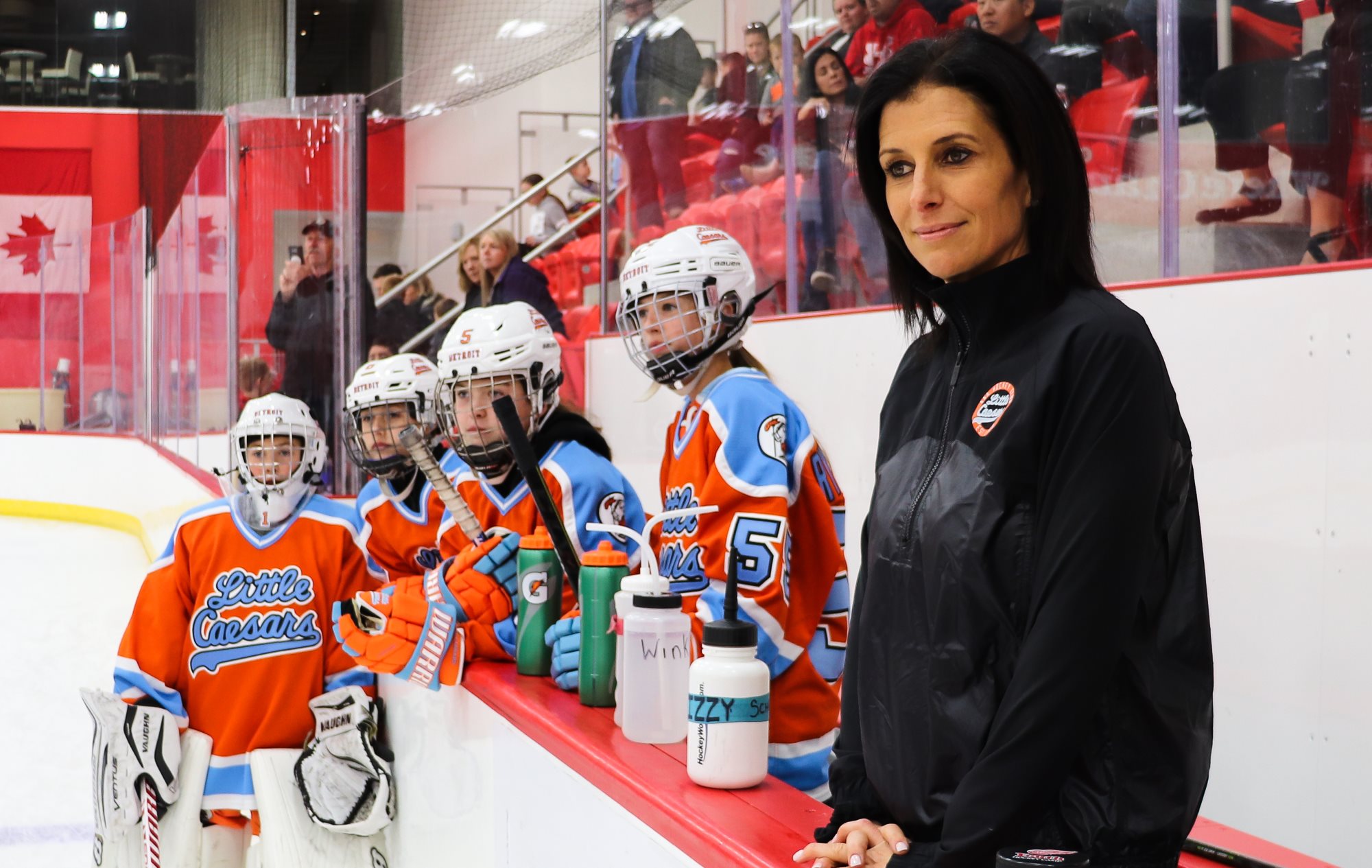 Little Caesars Arena practice rink officially named BELFOR Training Center