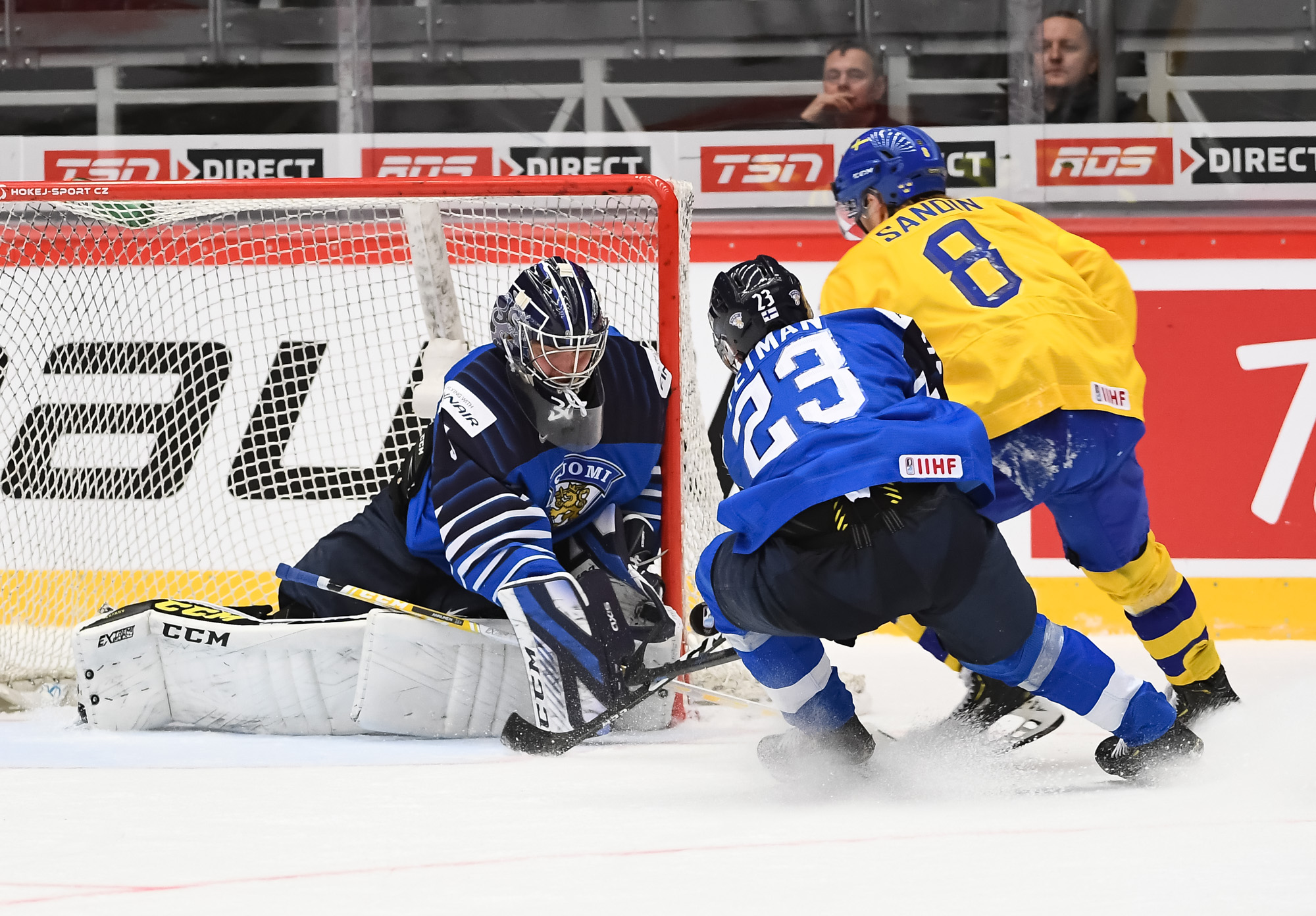 IIHF Gallery Sweden vs. Finland 2020 IIHF World Junior Championship